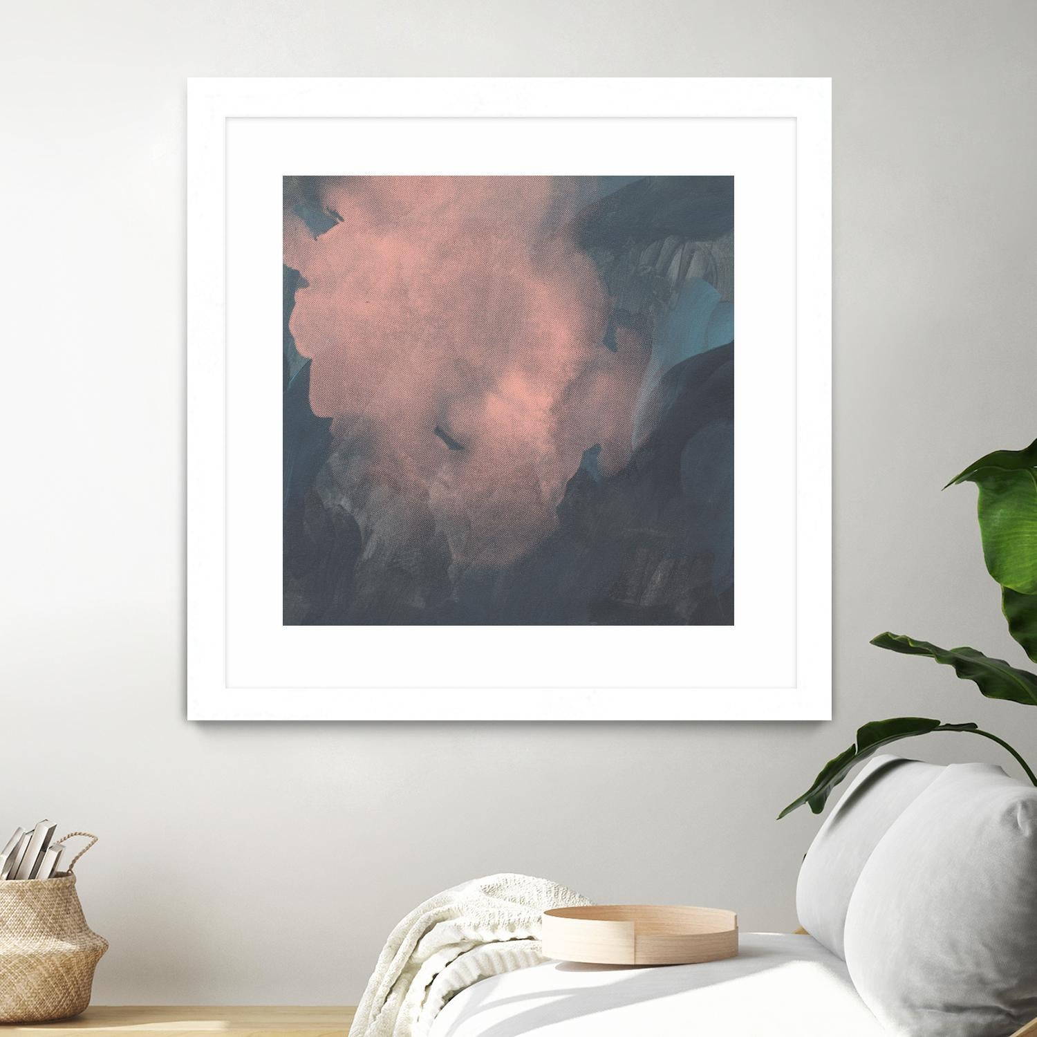 Sunset Aura I by Jacob Green on GIANT ART - pink abstract abstract