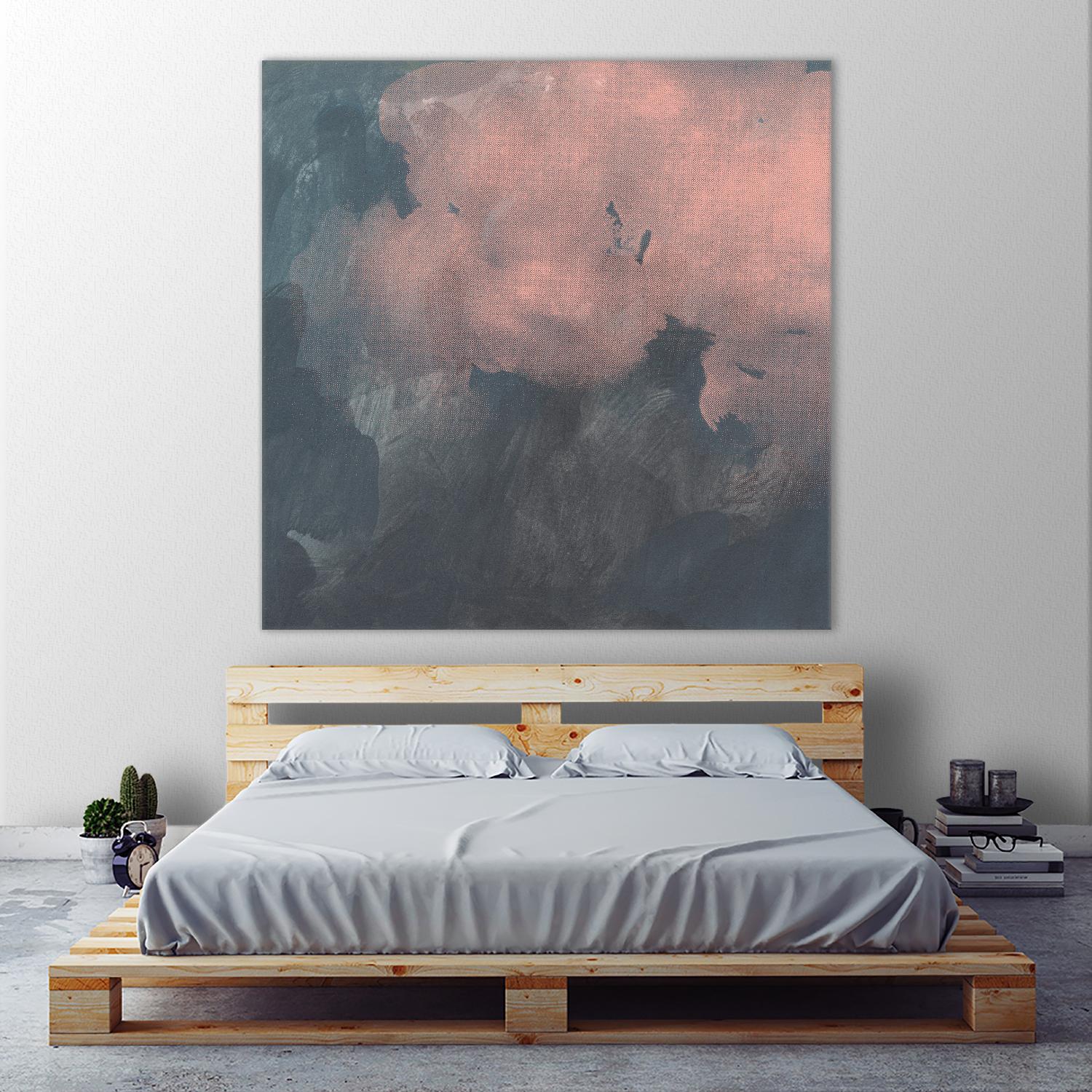 Sunset Aura II by Jacob Green on GIANT ART - pink abstract abstract