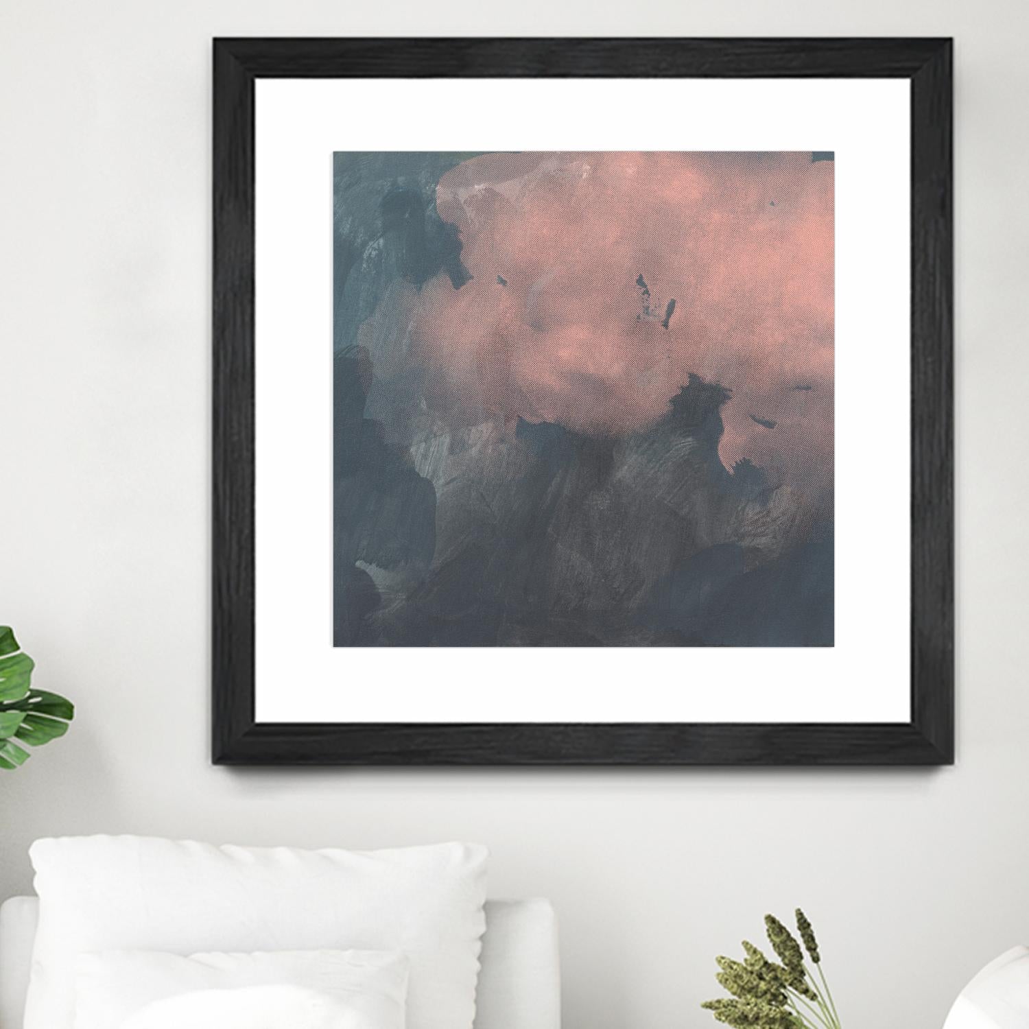Sunset Aura II by Jacob Green on GIANT ART - pink abstract abstract