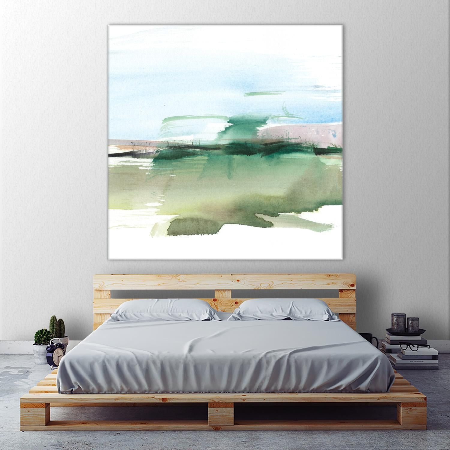 Abstract Wetland II by Ethan Harper on GIANT ART - green abstract abstract