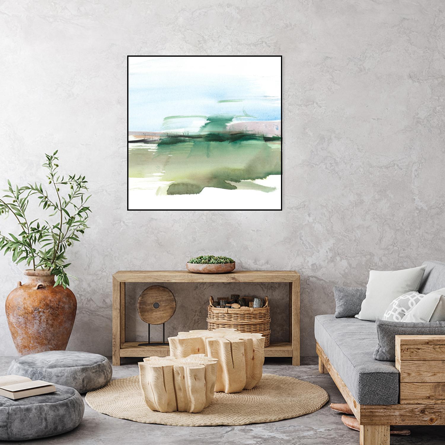 Abstract Wetland II by Ethan Harper on GIANT ART - green abstract abstract