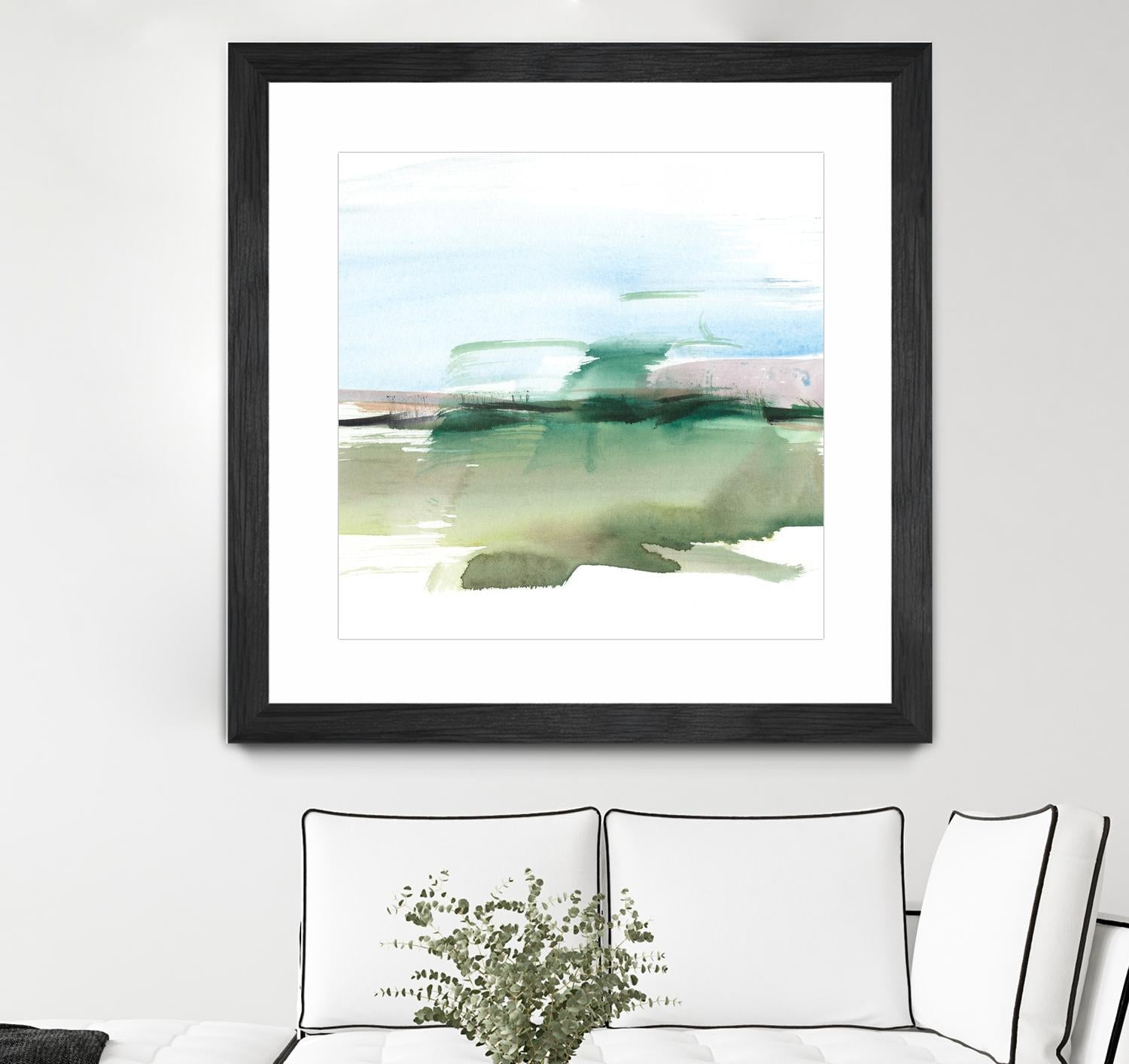 Abstract Wetland II by Ethan Harper on GIANT ART - green abstract abstract