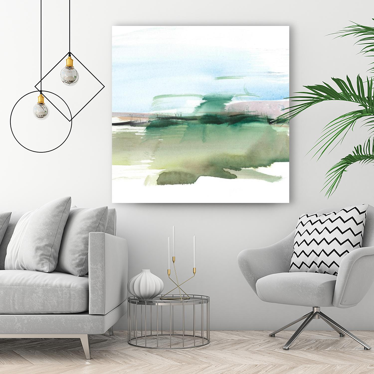 Abstract Wetland II by Ethan Harper on GIANT ART - green abstract abstract