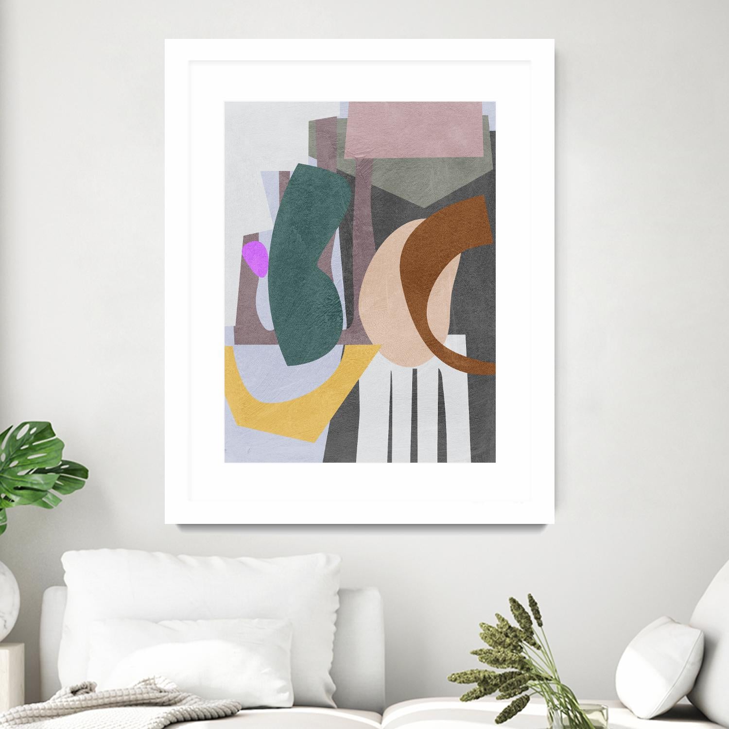 City Shades II by Melissa Wang on GIANT ART - green abstract abstract