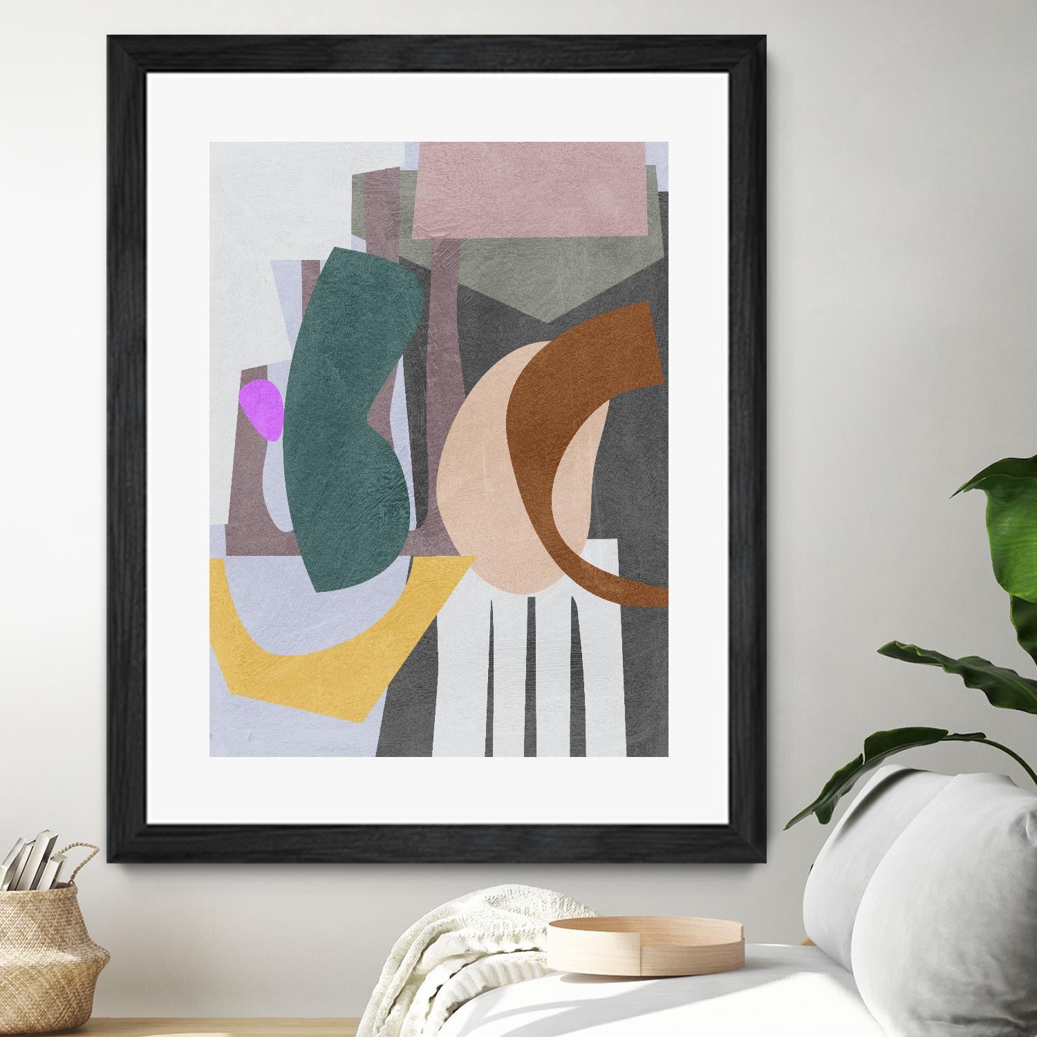 City Shades II by Melissa Wang on GIANT ART - green abstract abstract