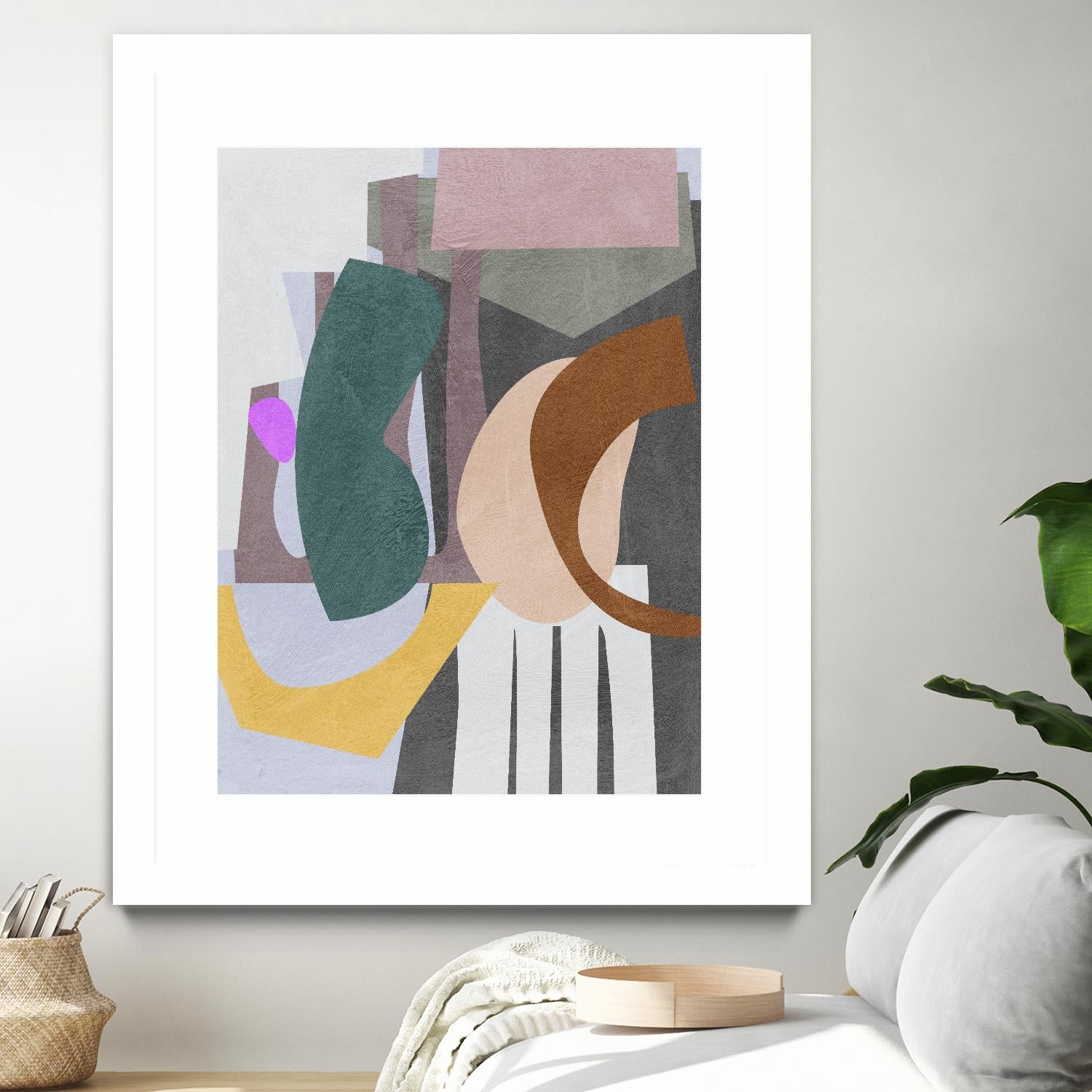 City Shades II by Melissa Wang on GIANT ART - green abstract abstract
