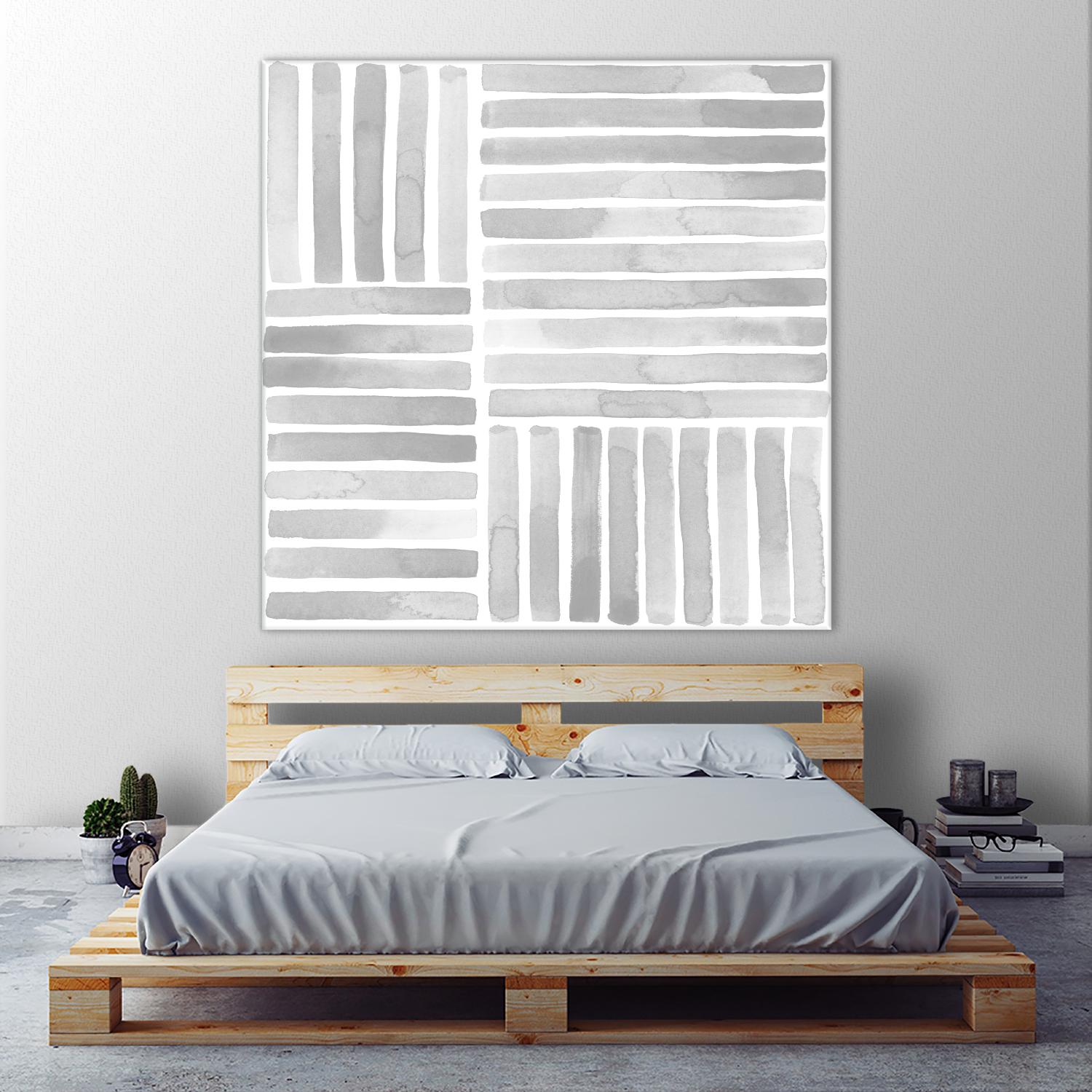 Muted Eccentricities I by Grace Popp on GIANT ART - white abstract