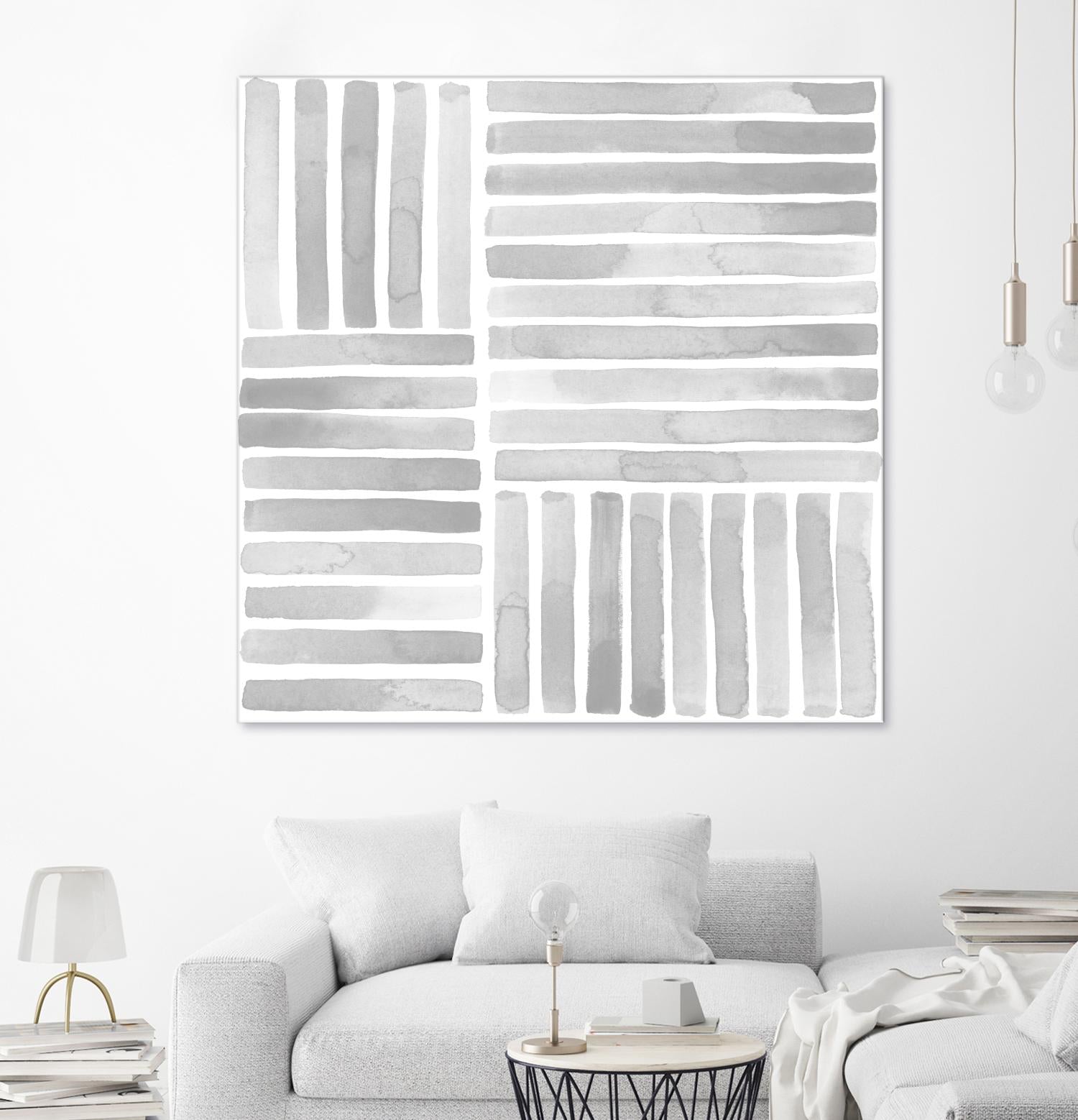 Muted Eccentricities I by Grace Popp on GIANT ART - white abstract