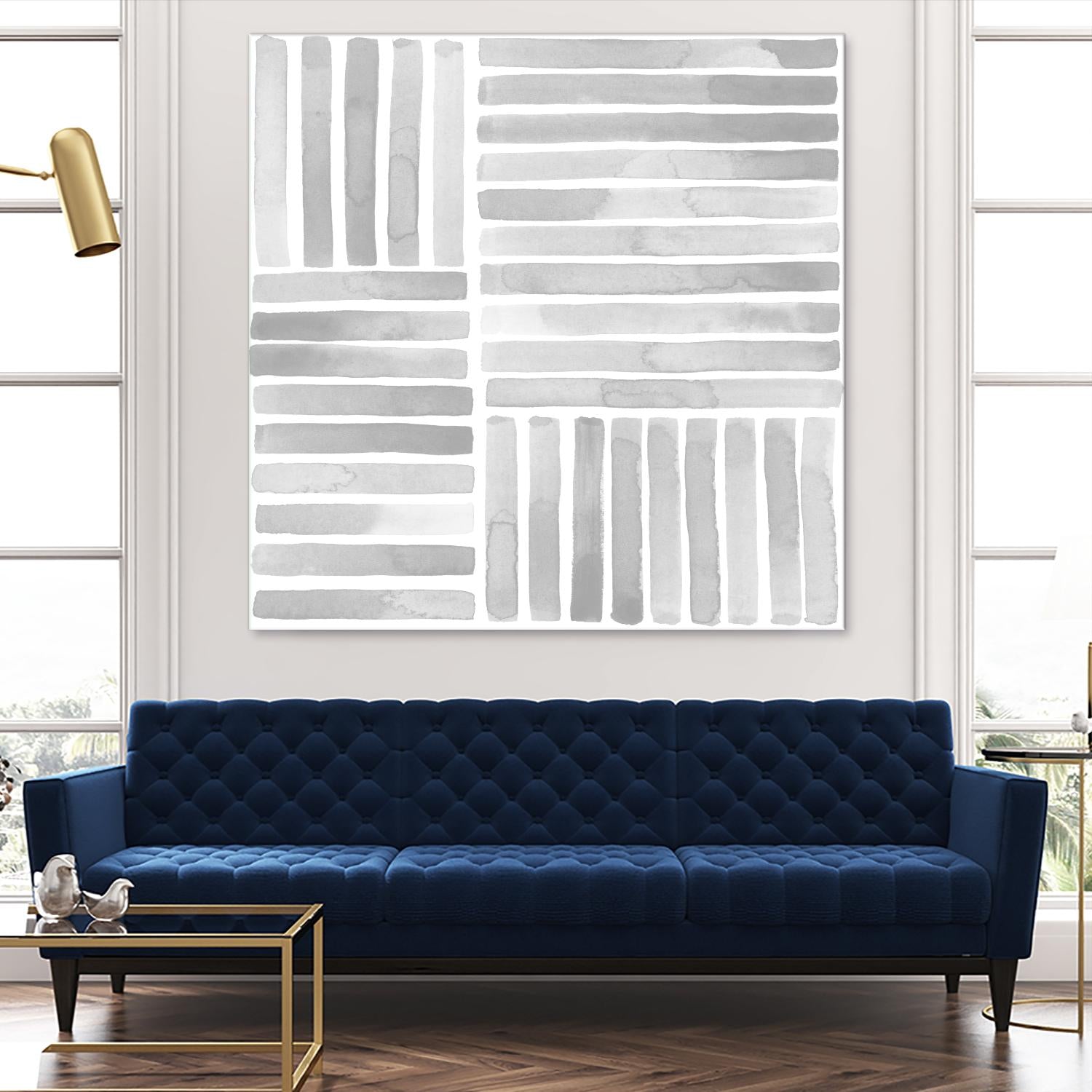 Muted Eccentricities I by Grace Popp on GIANT ART - white abstract