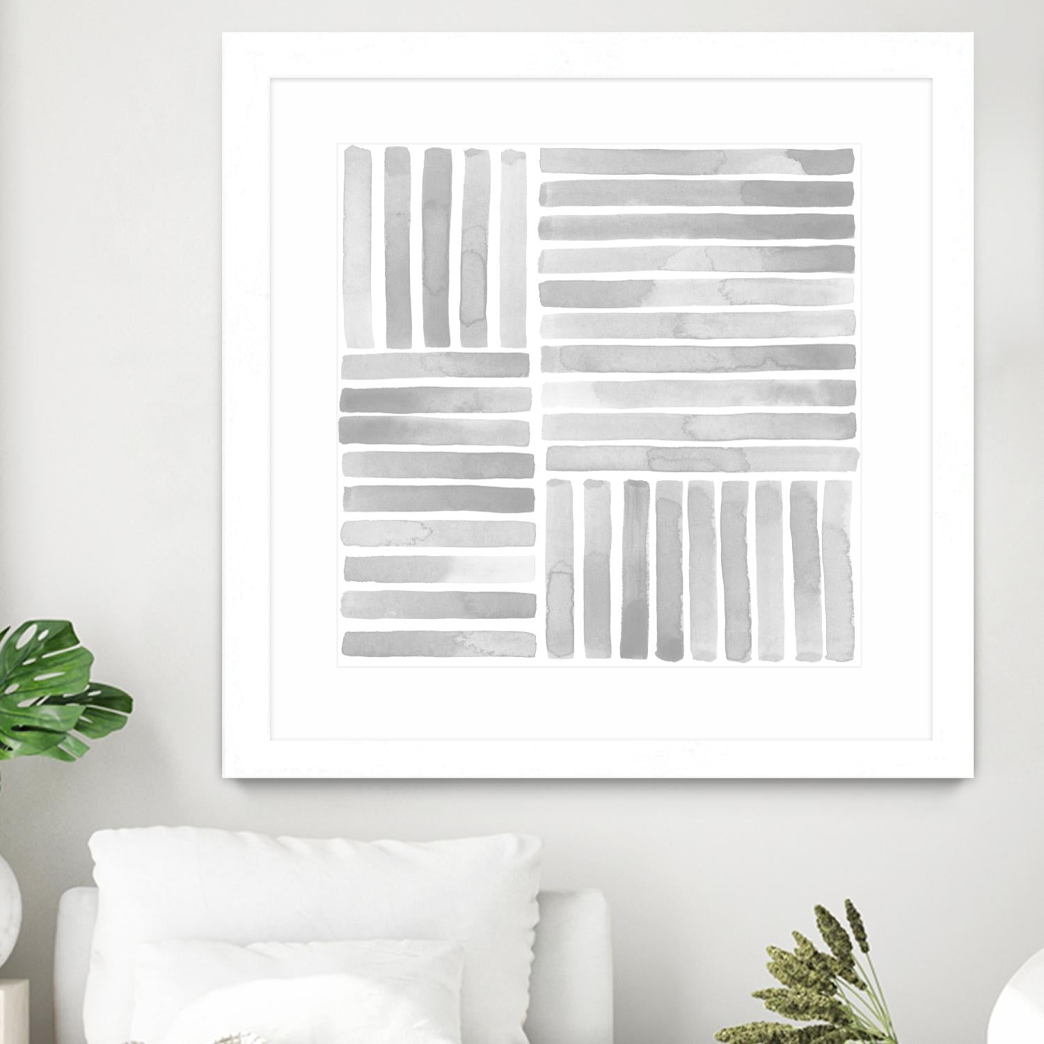 Muted Eccentricities I by Grace Popp on GIANT ART - white abstract