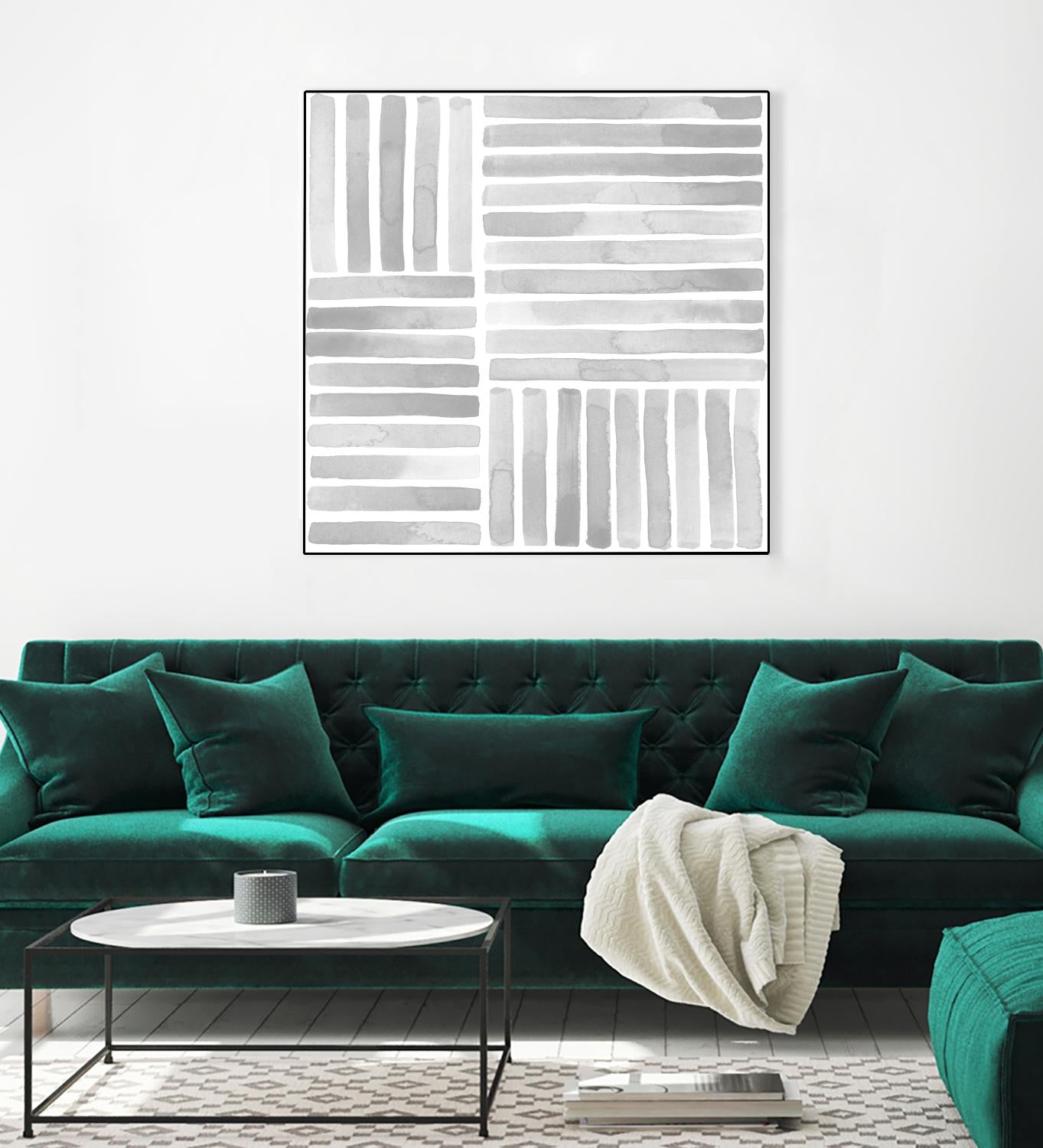 Muted Eccentricities I by Grace Popp on GIANT ART - white abstract