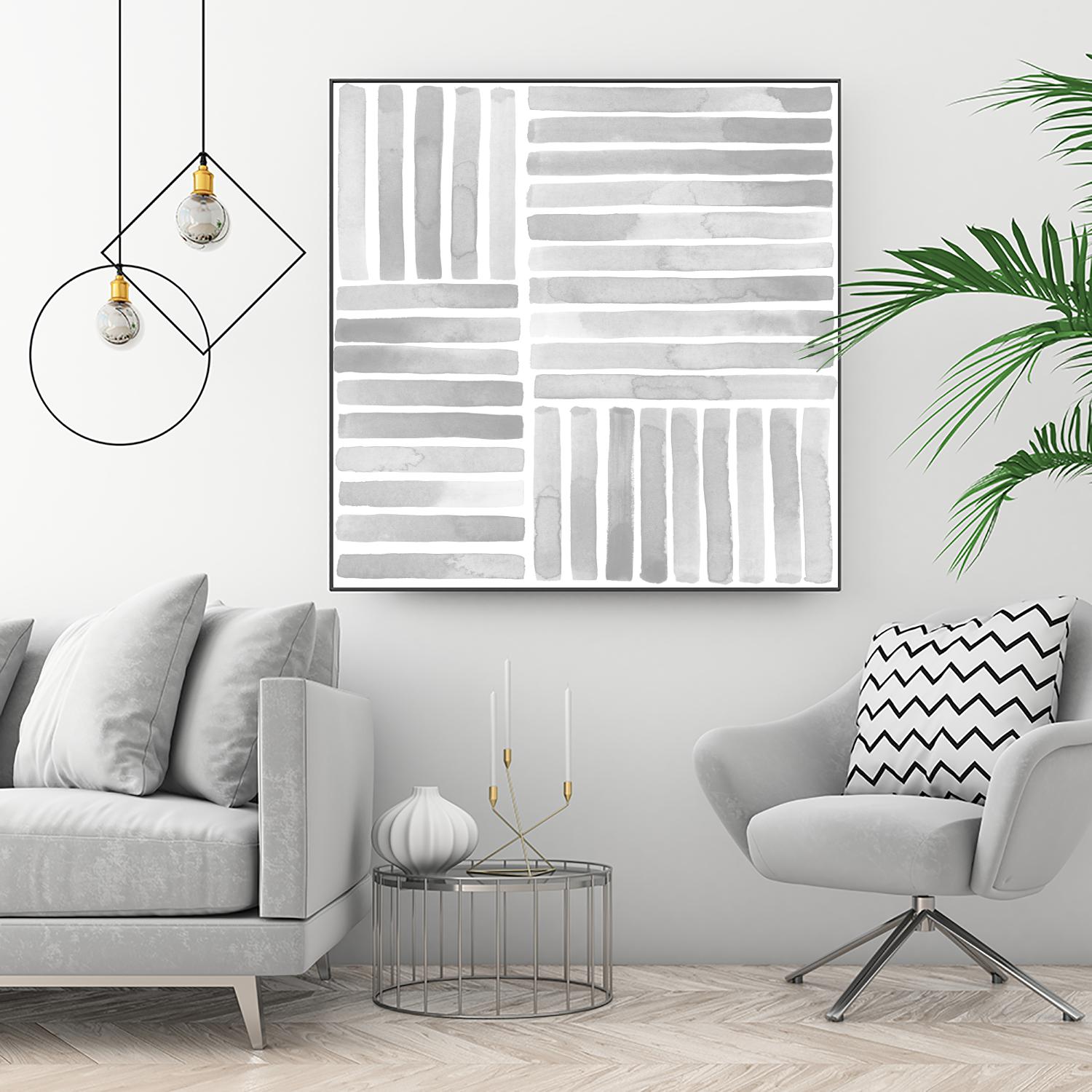 Muted Eccentricities I by Grace Popp on GIANT ART - white abstract