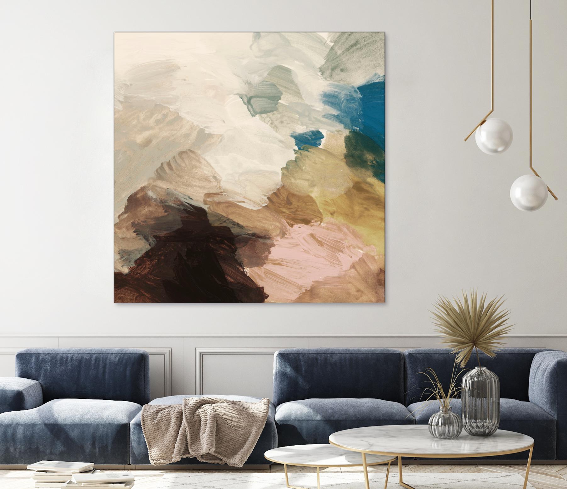 Color Meld I by Victoria Barnes on GIANT ART - pink abstract abstract