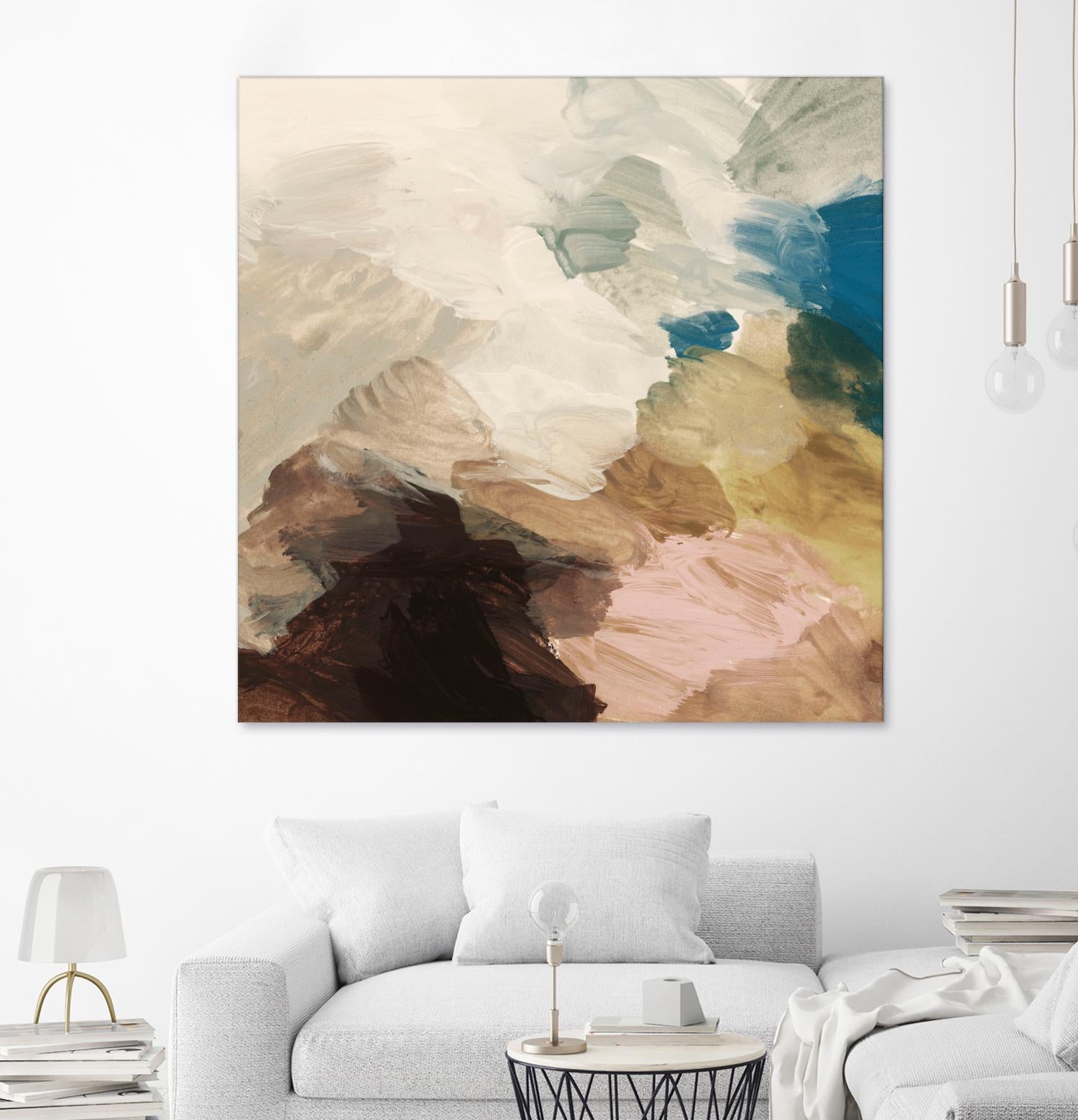 Color Meld I by Victoria Barnes on GIANT ART - pink abstract abstract