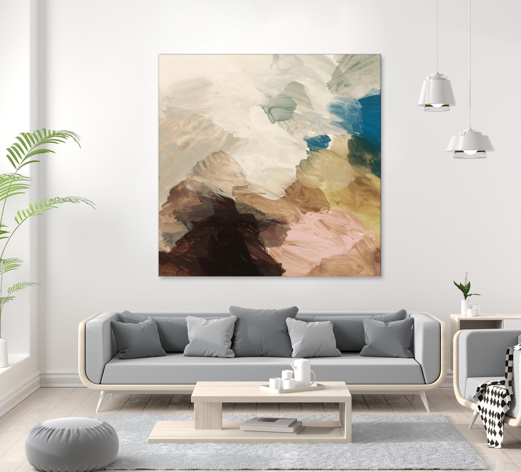 Color Meld I by Victoria Barnes on GIANT ART - pink abstract abstract