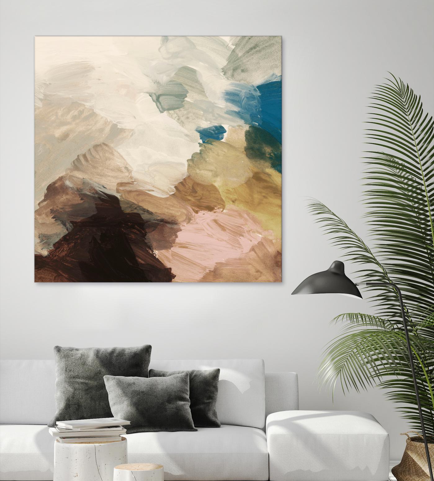 Color Meld I by Victoria Barnes on GIANT ART - pink abstract abstract