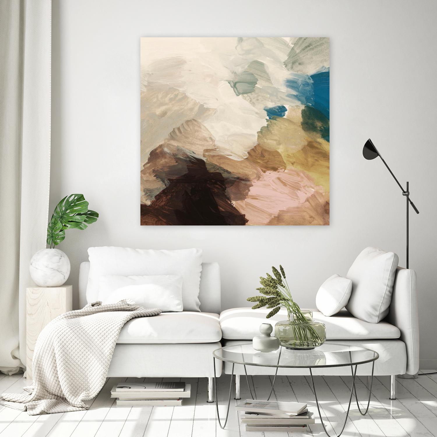 Color Meld I by Victoria Barnes on GIANT ART - pink abstract abstract