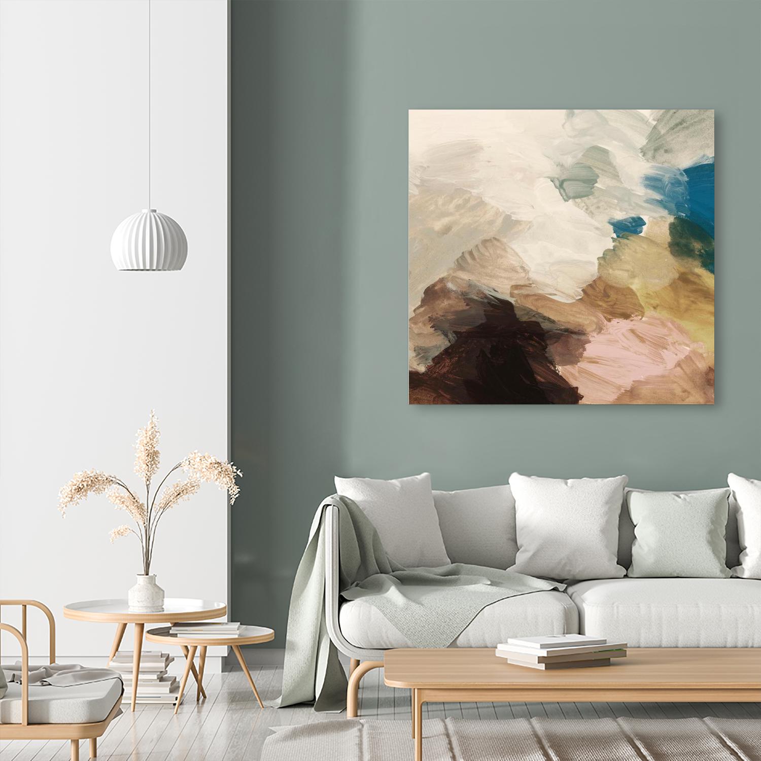 Color Meld I by Victoria Barnes on GIANT ART - pink abstract abstract