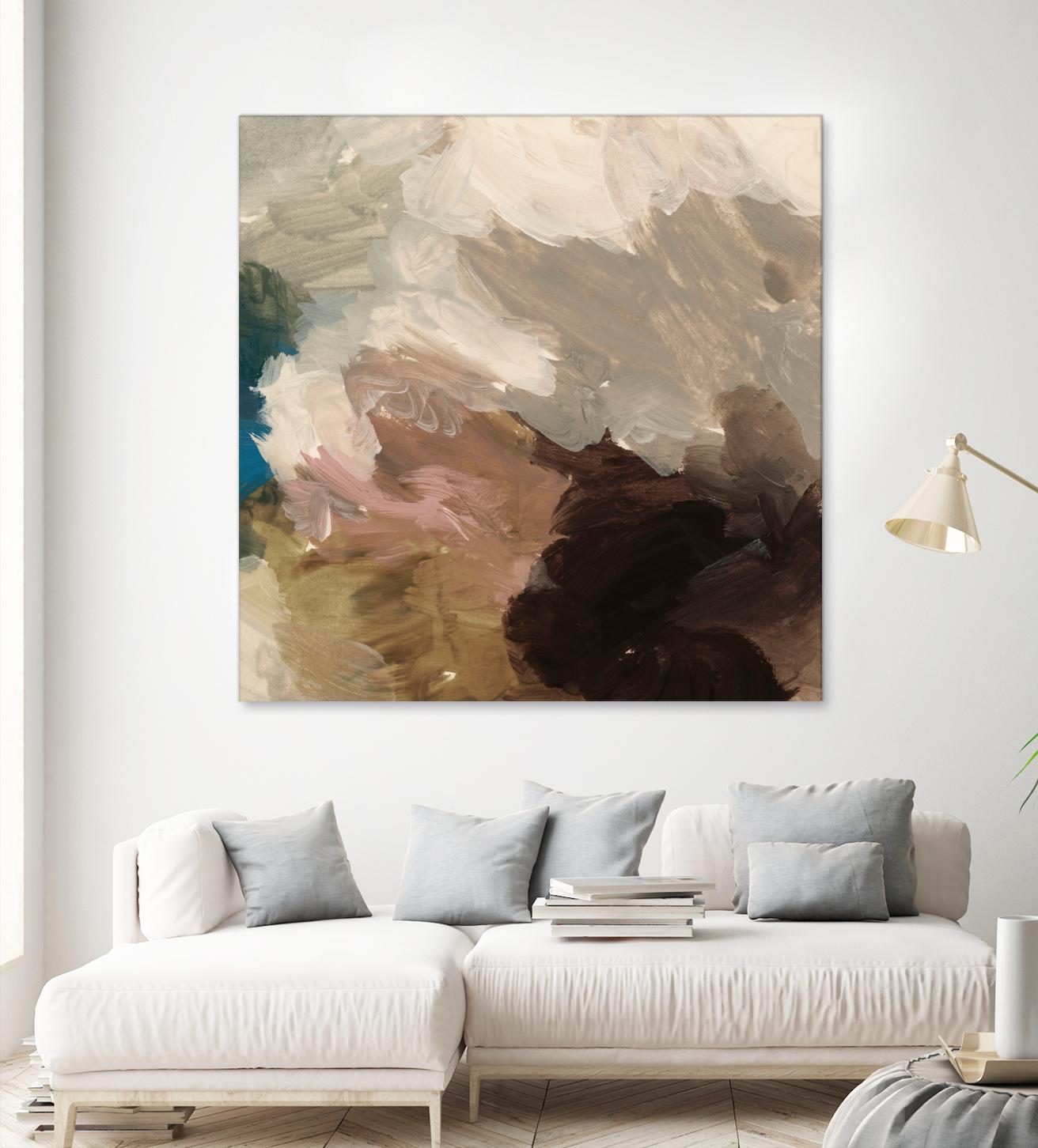 Color Meld II by Victoria Barnes on GIANT ART - beige abstract abstract