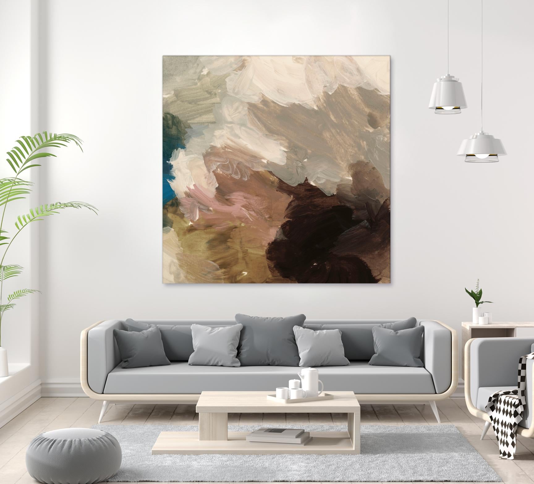 Color Meld II by Victoria Barnes on GIANT ART - beige abstract abstract