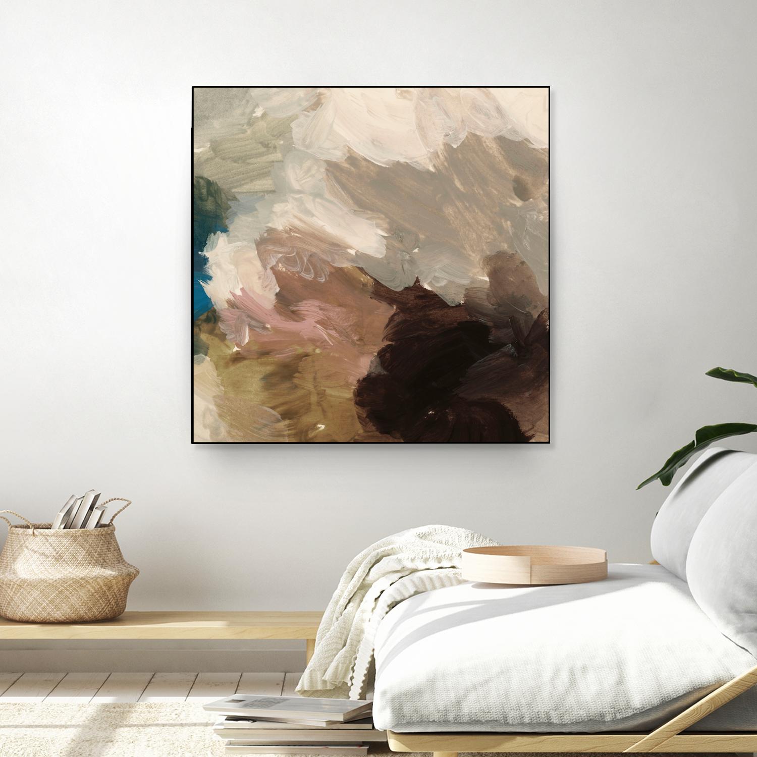 Color Meld II by Victoria Barnes on GIANT ART - beige abstract abstract