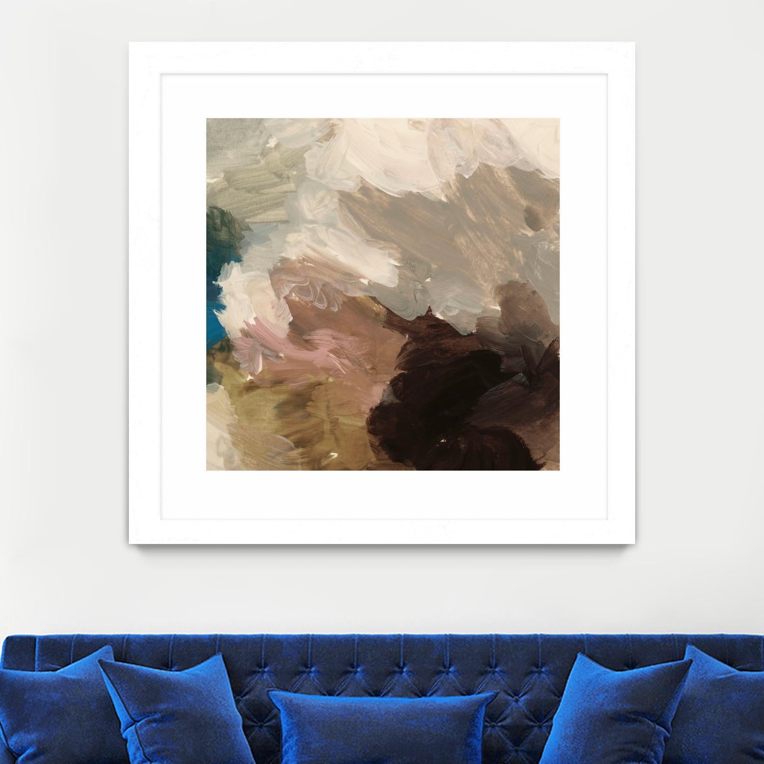 Color Meld II by Victoria Barnes on GIANT ART - beige abstract abstract