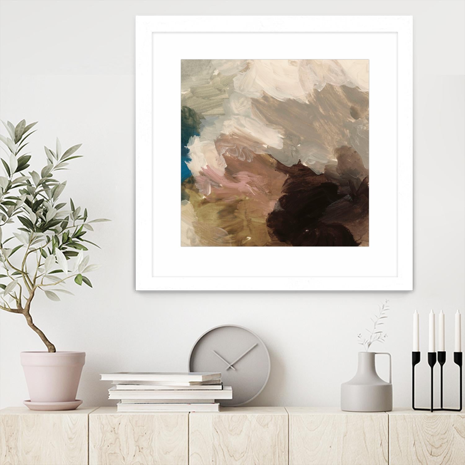 Color Meld II by Victoria Barnes on GIANT ART - beige abstract abstract