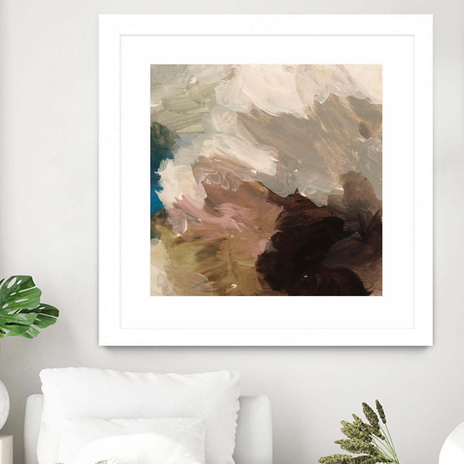 Color Meld II by Victoria Barnes on GIANT ART - beige abstract abstract