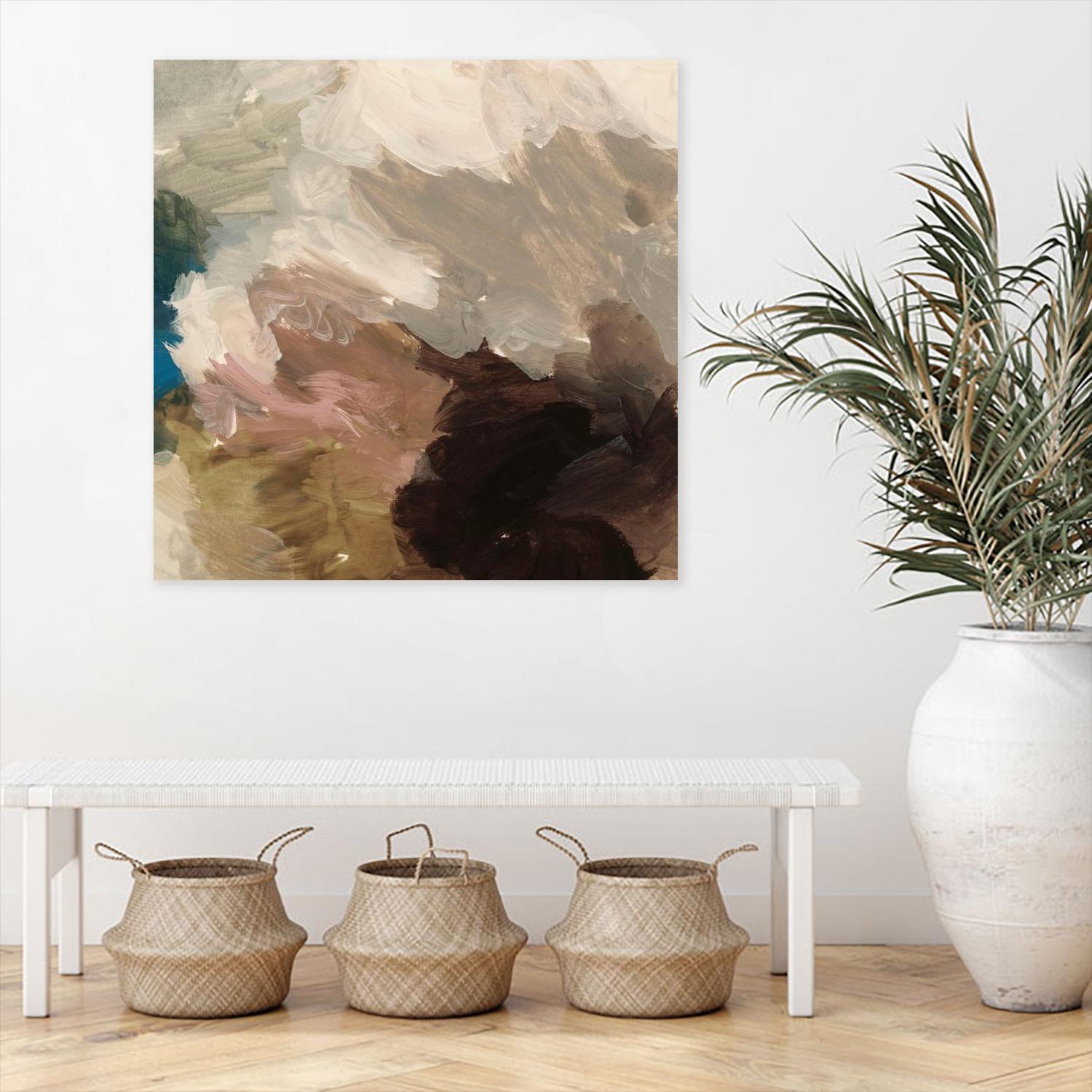 Color Meld II by Victoria Barnes on GIANT ART - beige abstract abstract