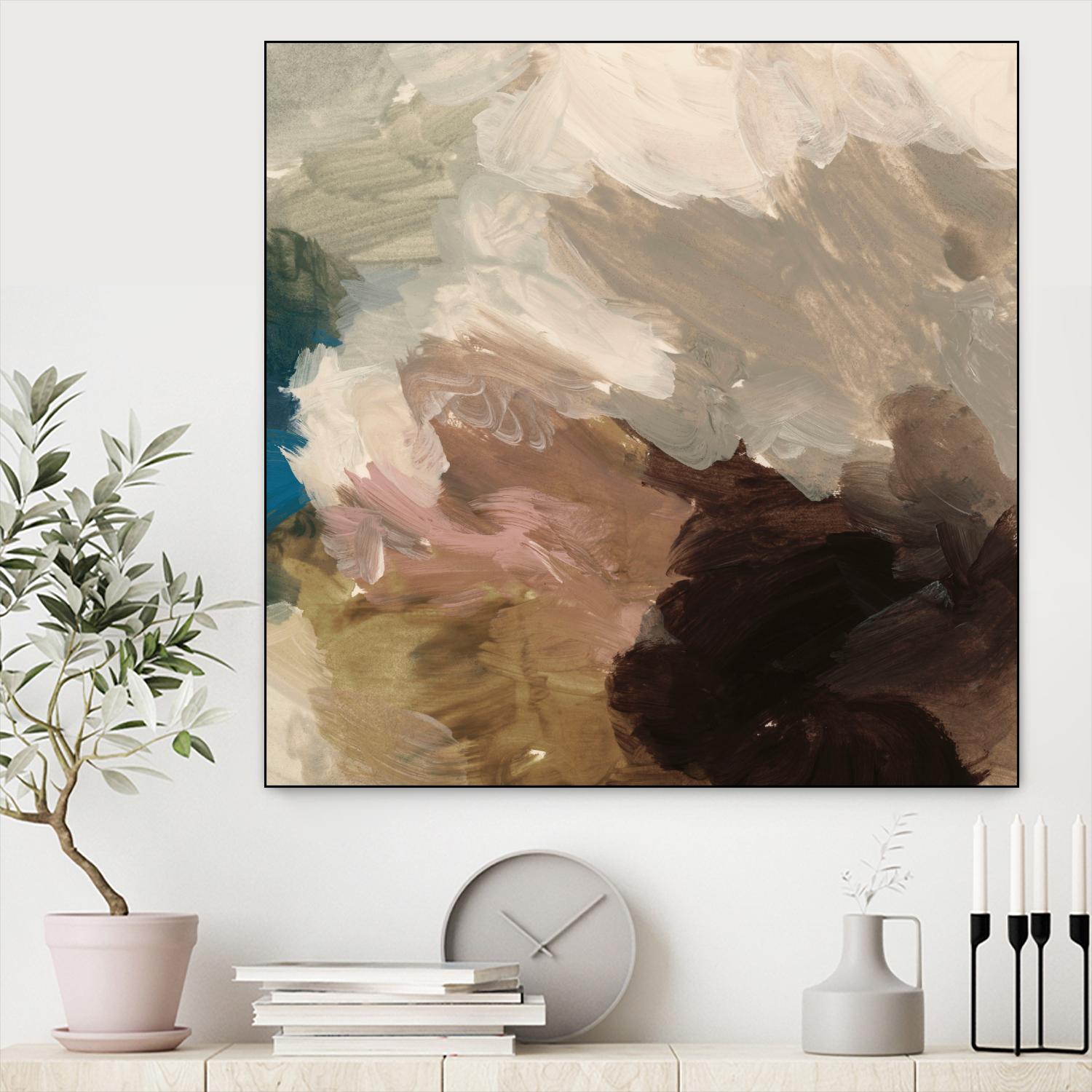 Color Meld II by Victoria Barnes on GIANT ART - beige abstract abstract