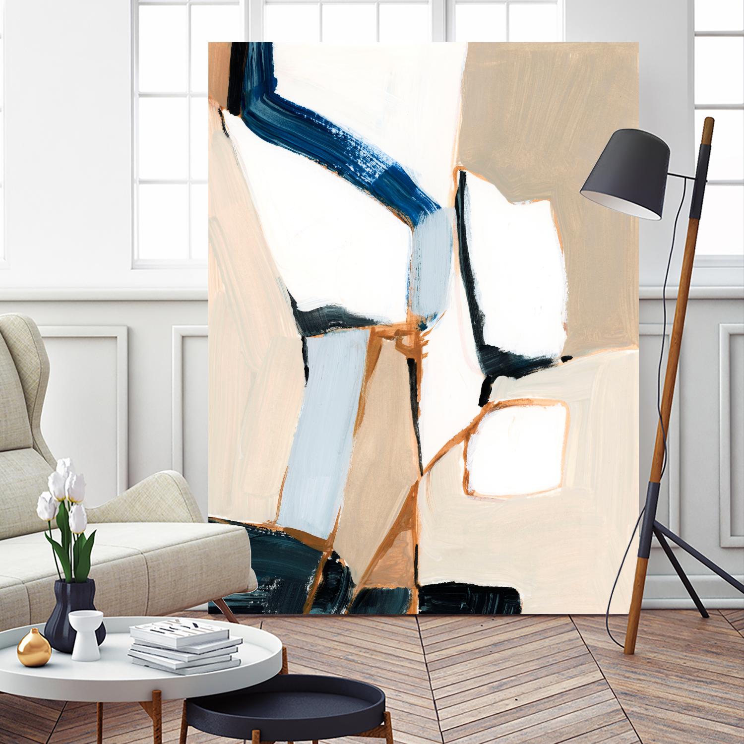 Diagramme I by Victoria Barnes on GIANT ART - beige abstract abstract