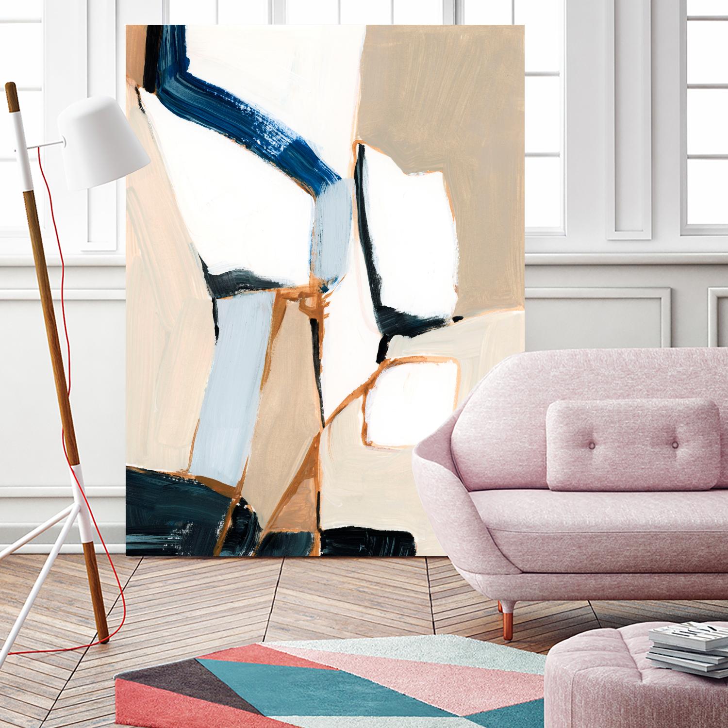 Diagramme I by Victoria Barnes on GIANT ART - beige abstract abstract