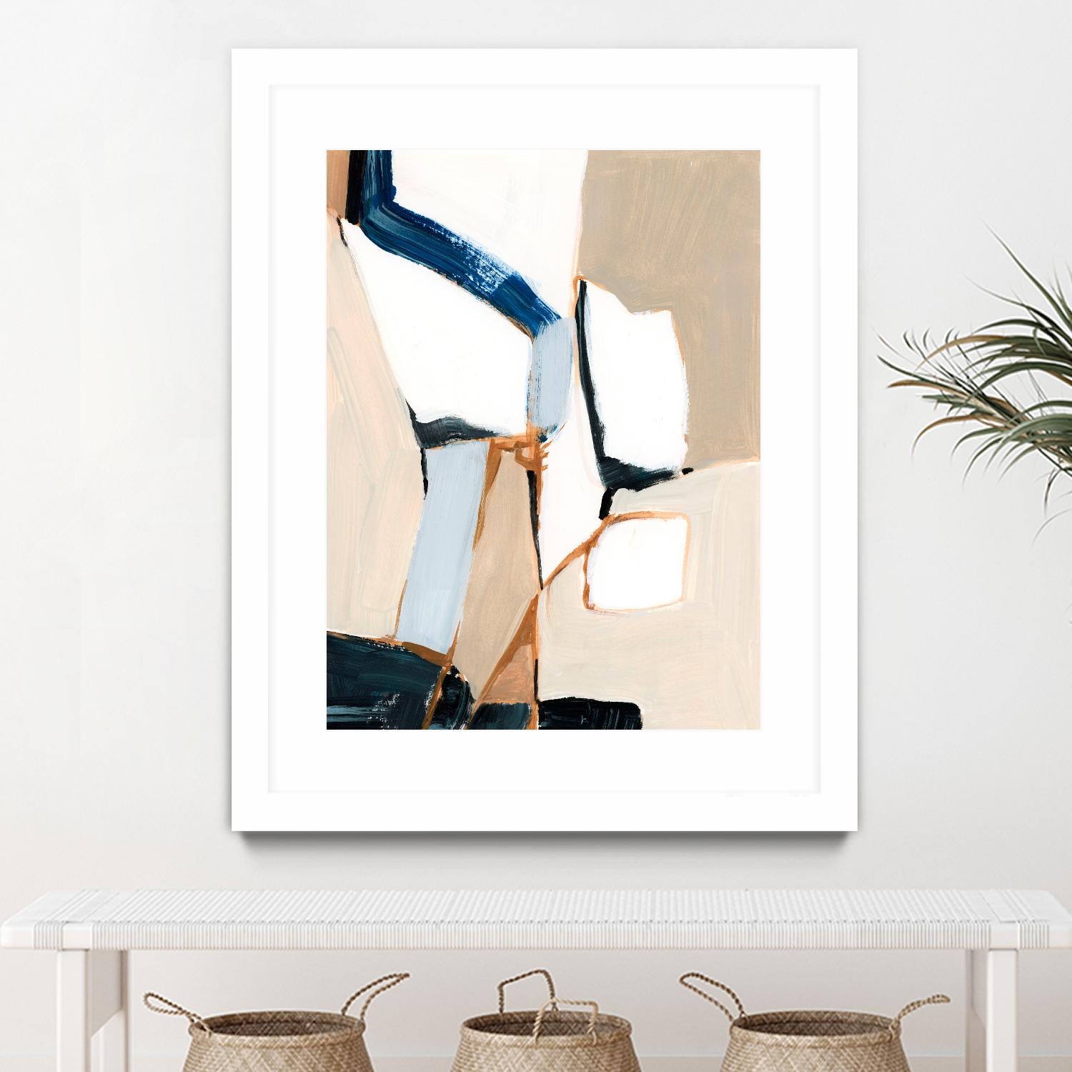 Diagramme I by Victoria Barnes on GIANT ART - beige abstract abstract