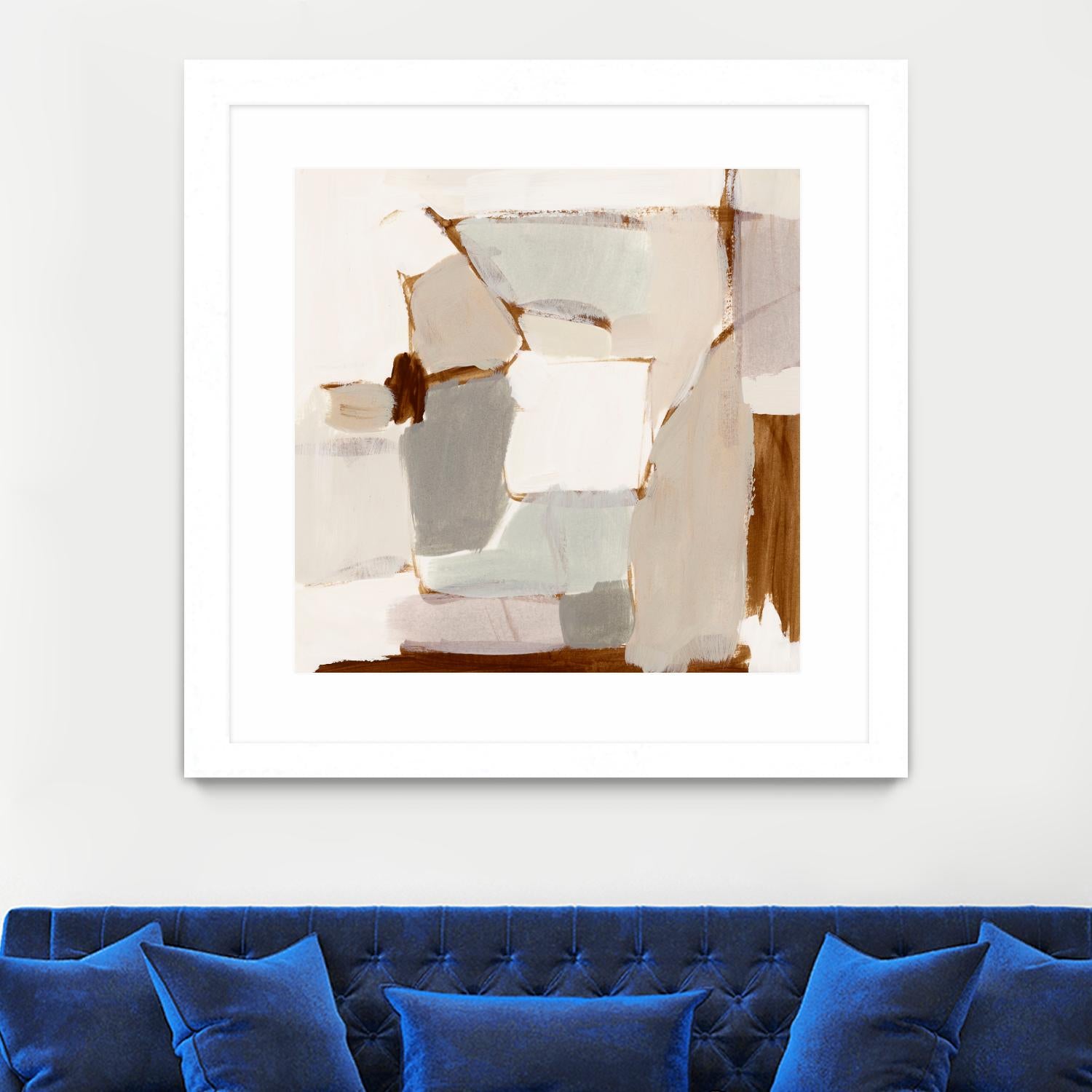 Mint Chip I by Victoria Barnes on GIANT ART - white abstract abstract
