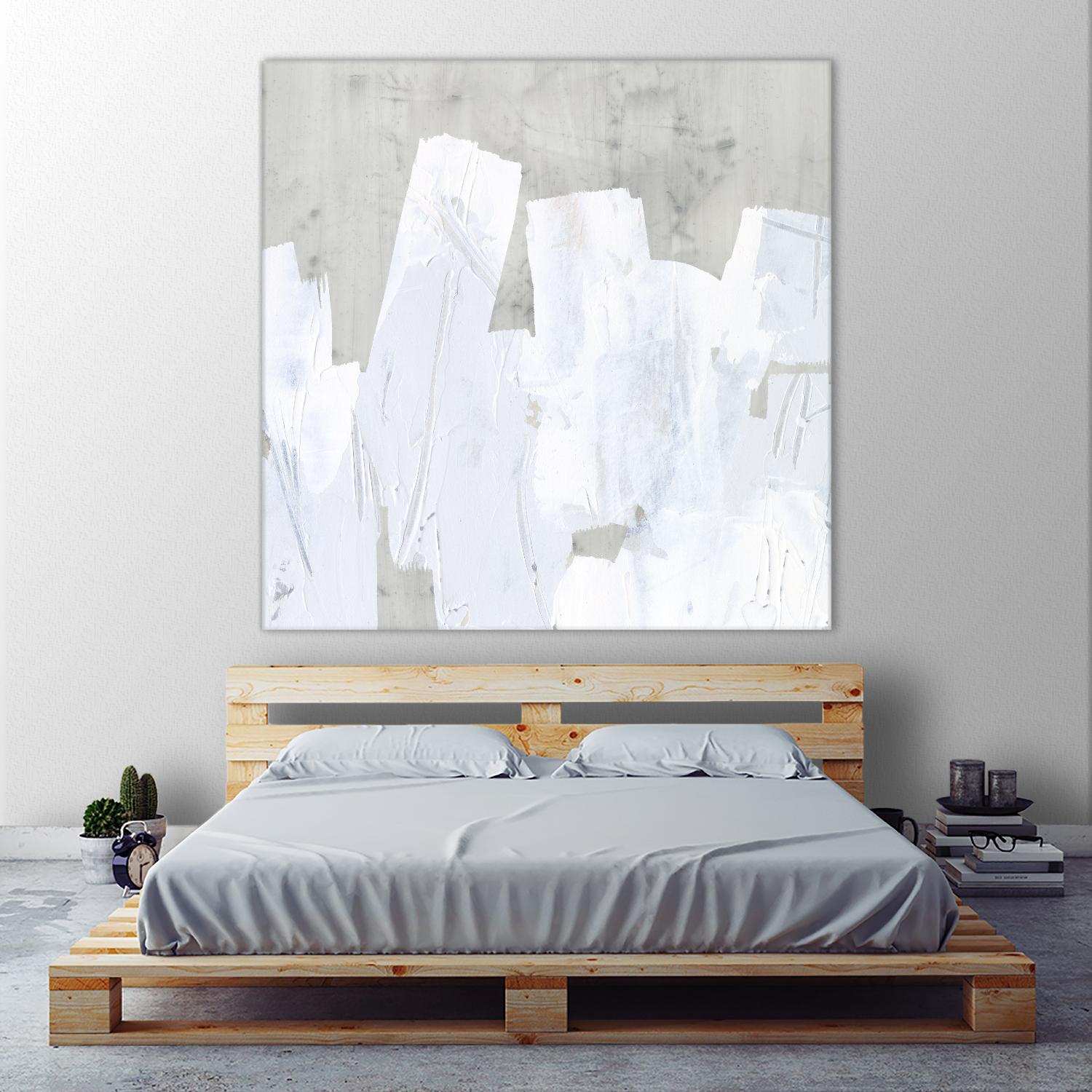 Ice Shield I by June Vess on GIANT ART - beige abstract abstract