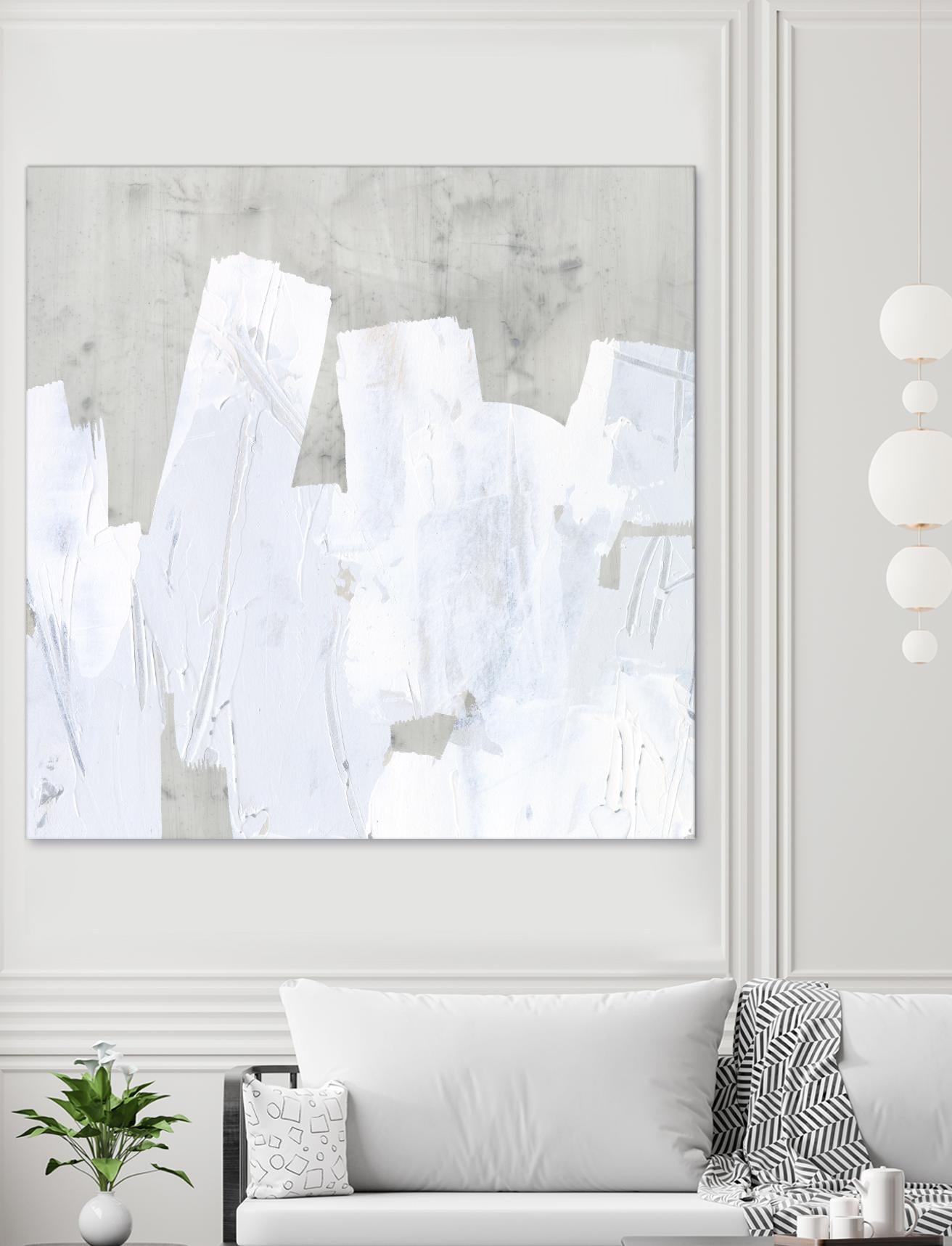 Ice Shield I by June Vess on GIANT ART - beige abstract abstract