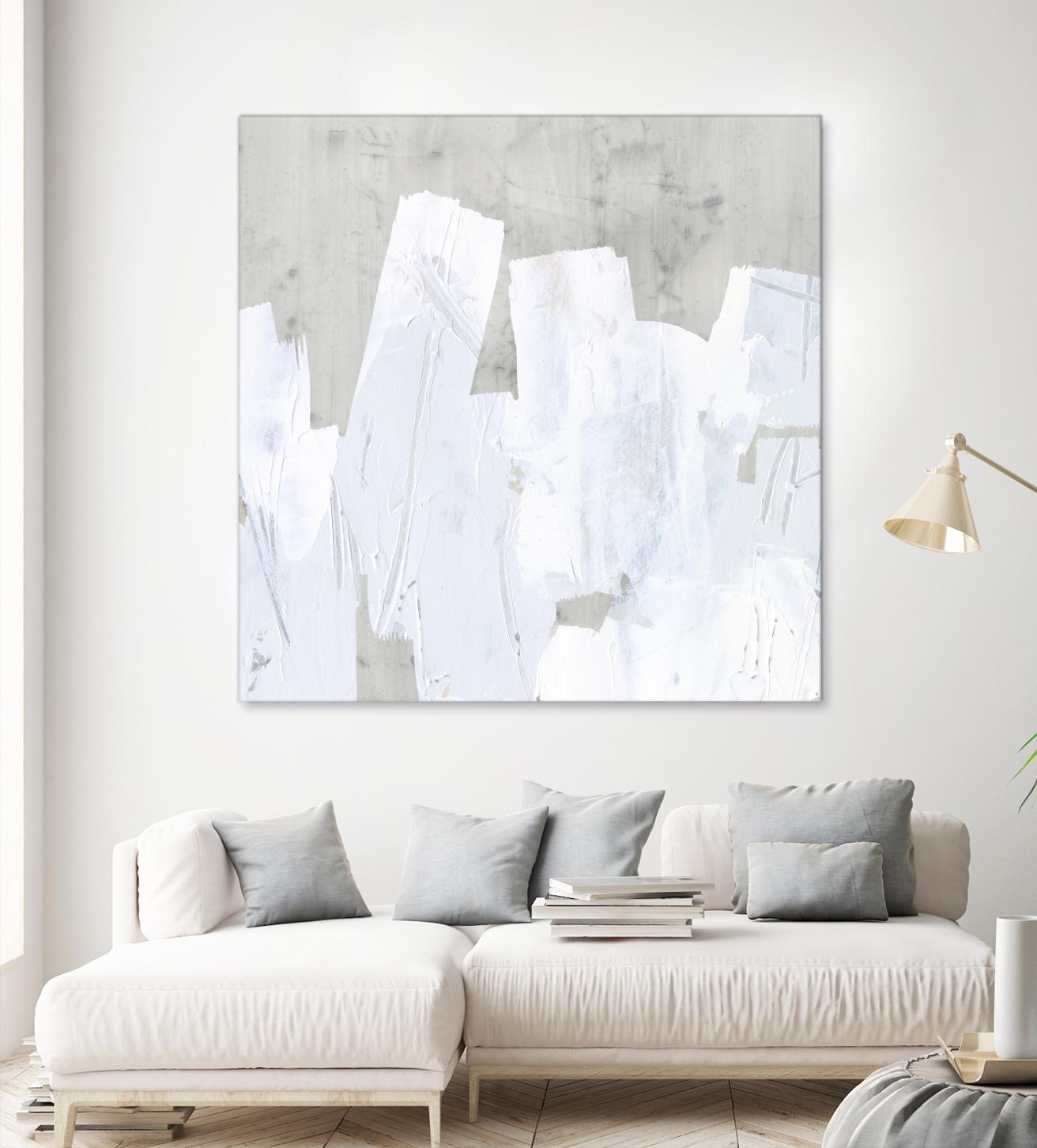 Ice Shield I by June Vess on GIANT ART - beige abstract abstract