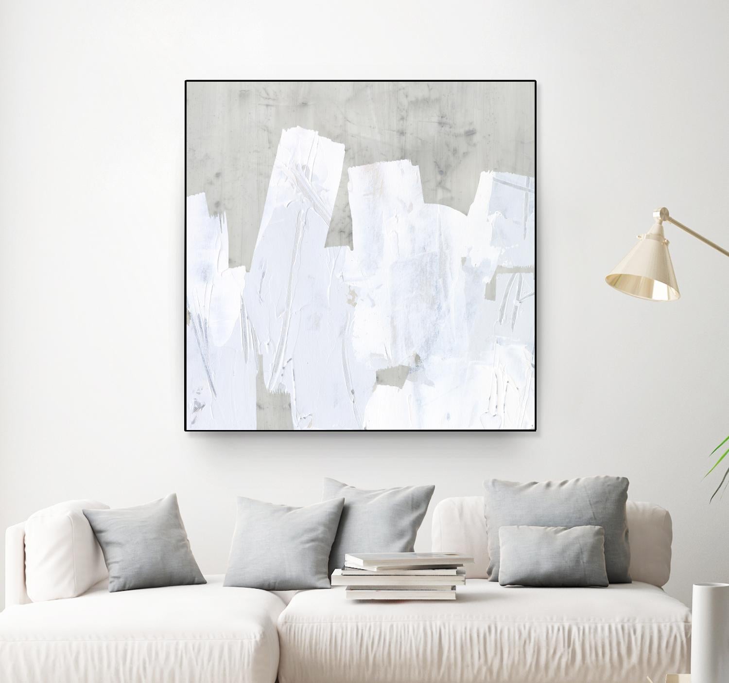 Ice Shield I by June Vess on GIANT ART - beige abstract abstract