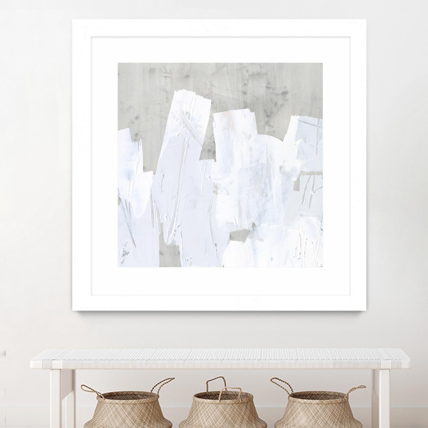 Ice Shield I by June Vess on GIANT ART - beige abstract abstract