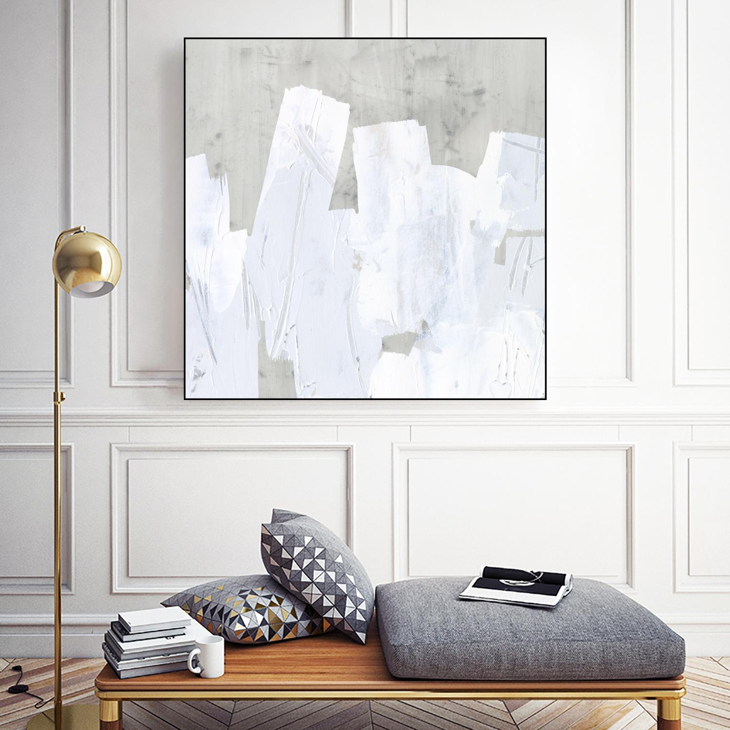 Ice Shield I by June Vess on GIANT ART - beige abstract abstract