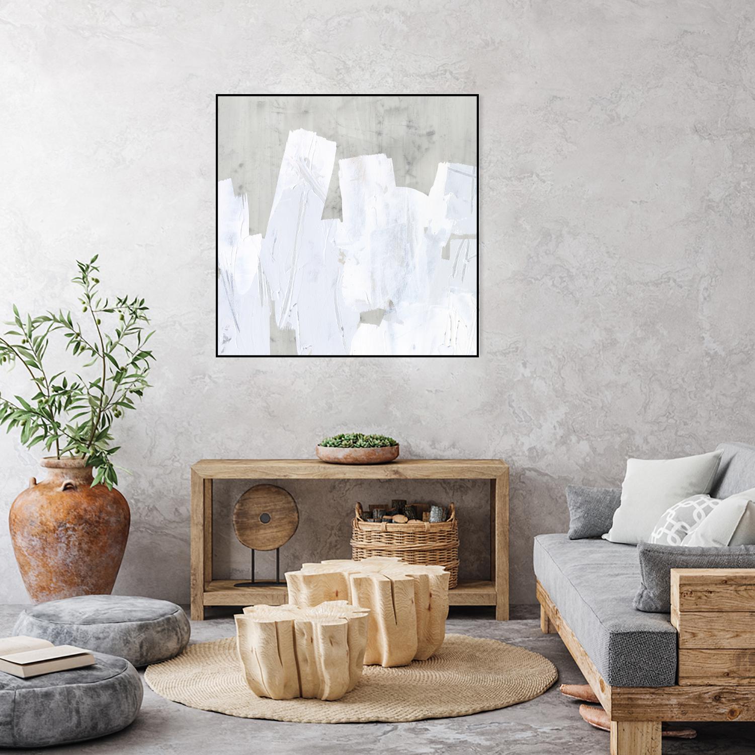 Ice Shield I by June Vess on GIANT ART - beige abstract abstract