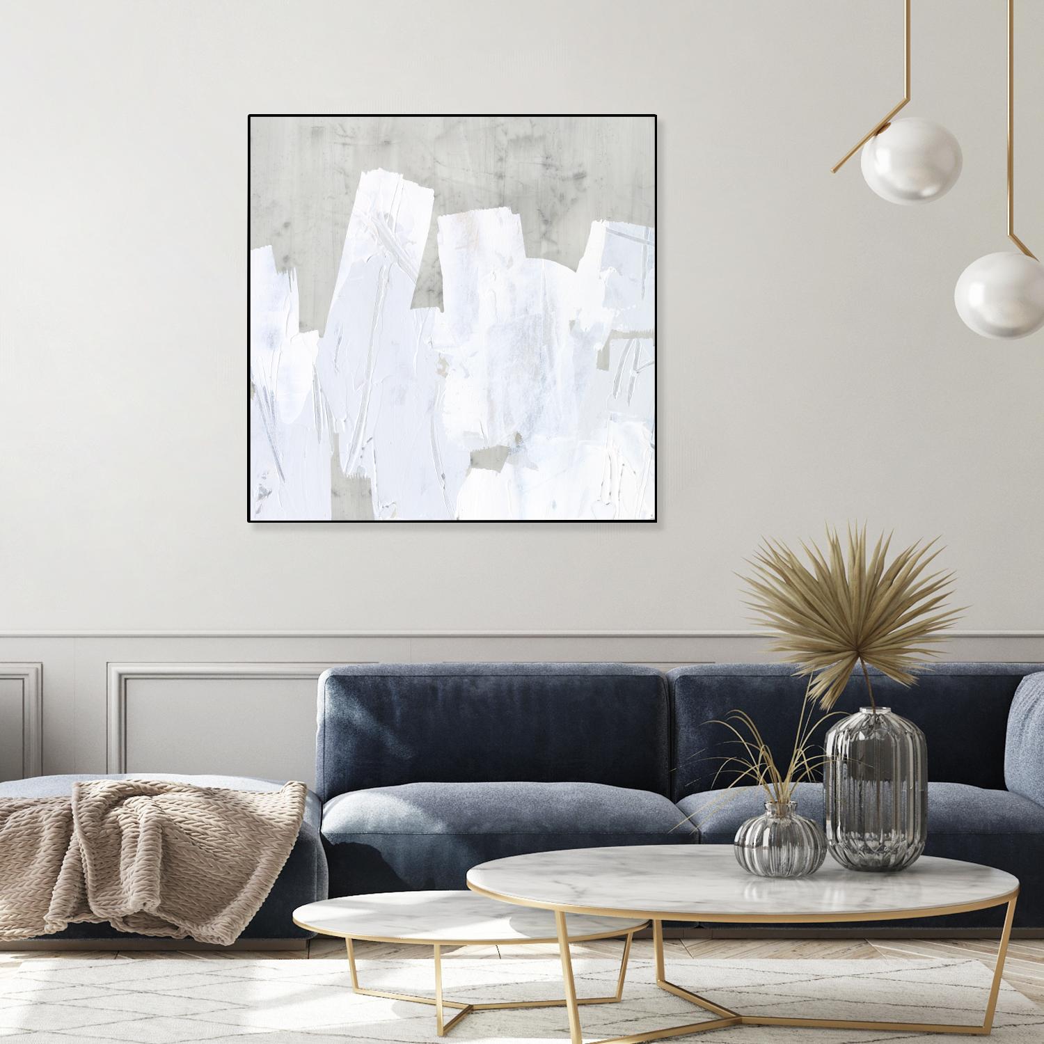 Ice Shield I by June Vess on GIANT ART - beige abstract abstract