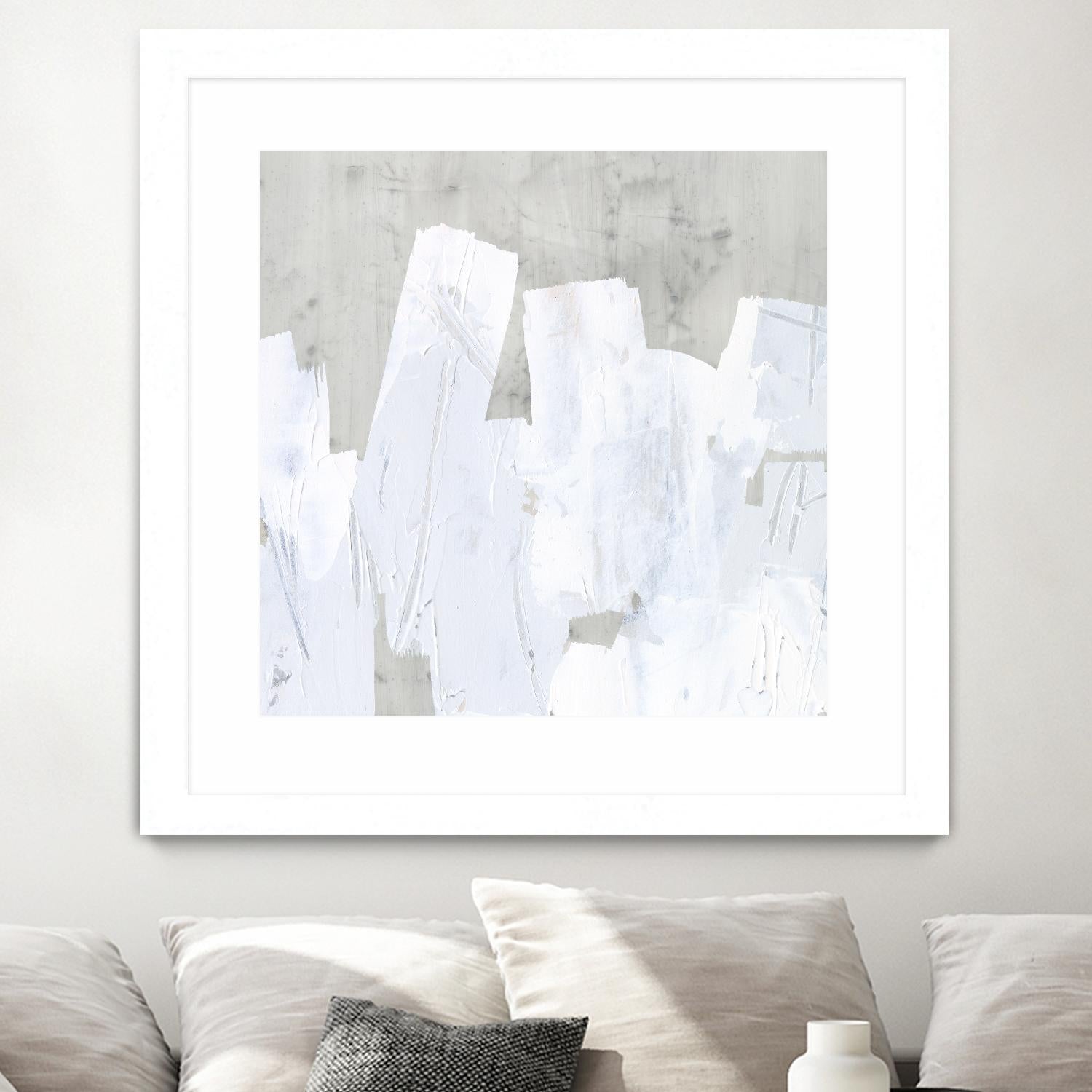 Ice Shield I by June Vess on GIANT ART - beige abstract abstract