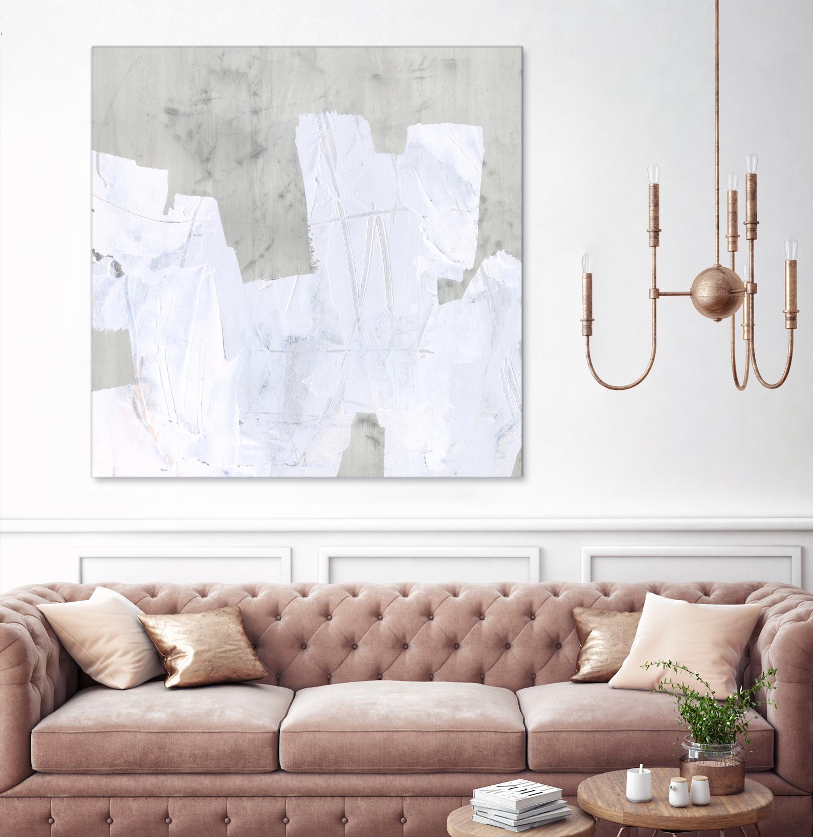 Ice Shield II by June Vess on GIANT ART - white abstract abstract