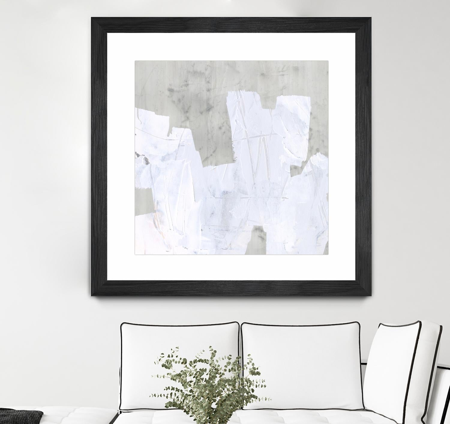 Ice Shield II by June Vess on GIANT ART - white abstract abstract