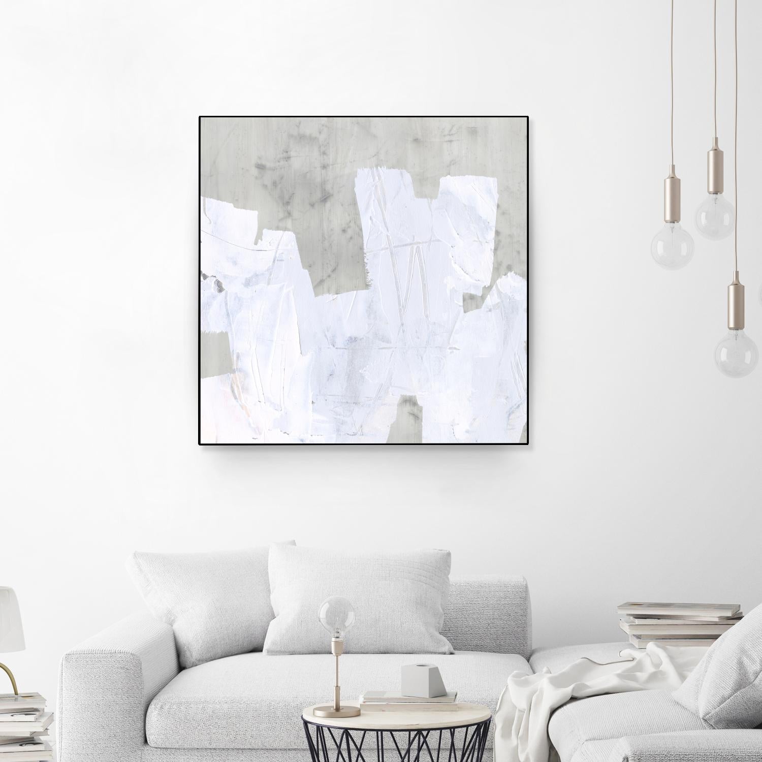 Ice Shield II by June Vess on GIANT ART - white abstract abstract