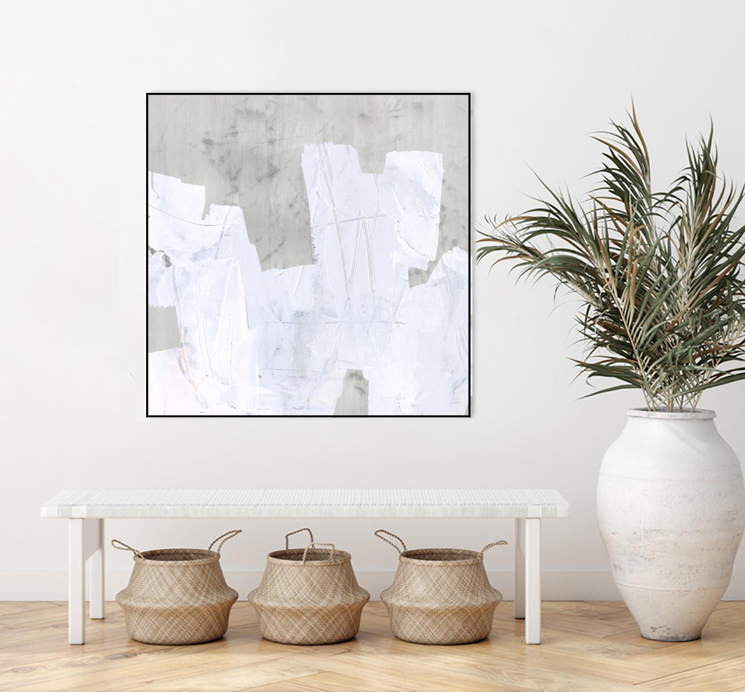 Ice Shield II by June Vess on GIANT ART - white abstract abstract