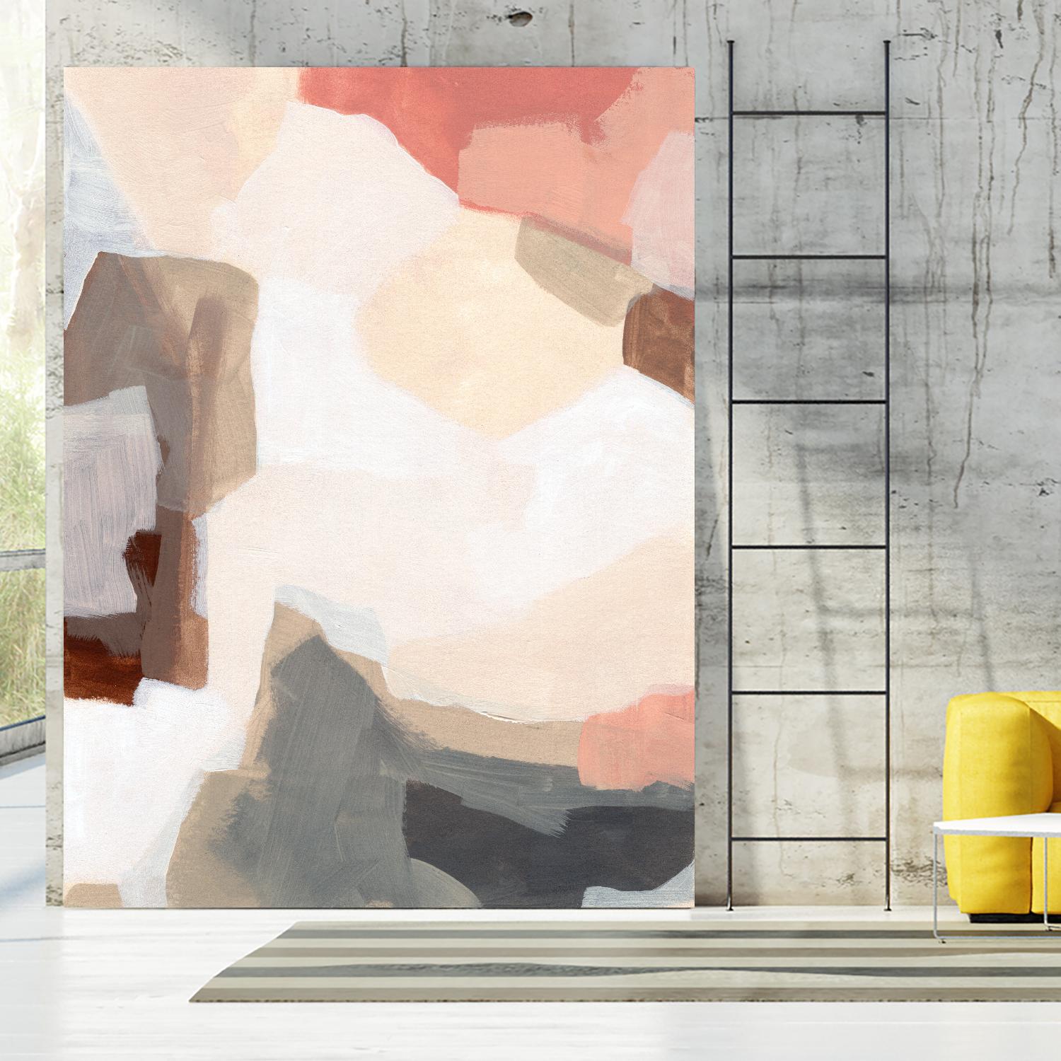 Mesa Prism I by June Vess on GIANT ART - pink abstract abstract