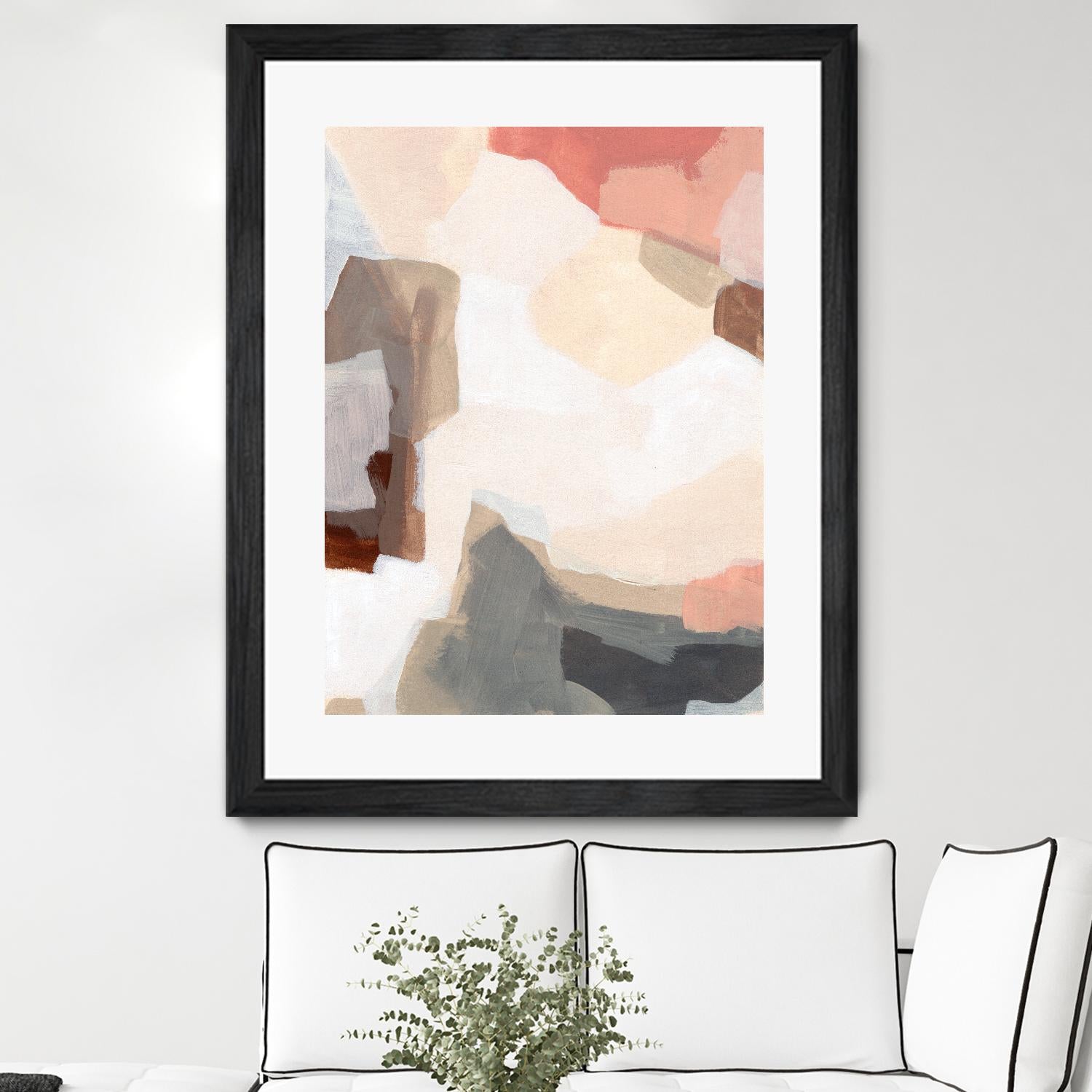 Mesa Prism I by June Vess on GIANT ART - pink abstract abstract