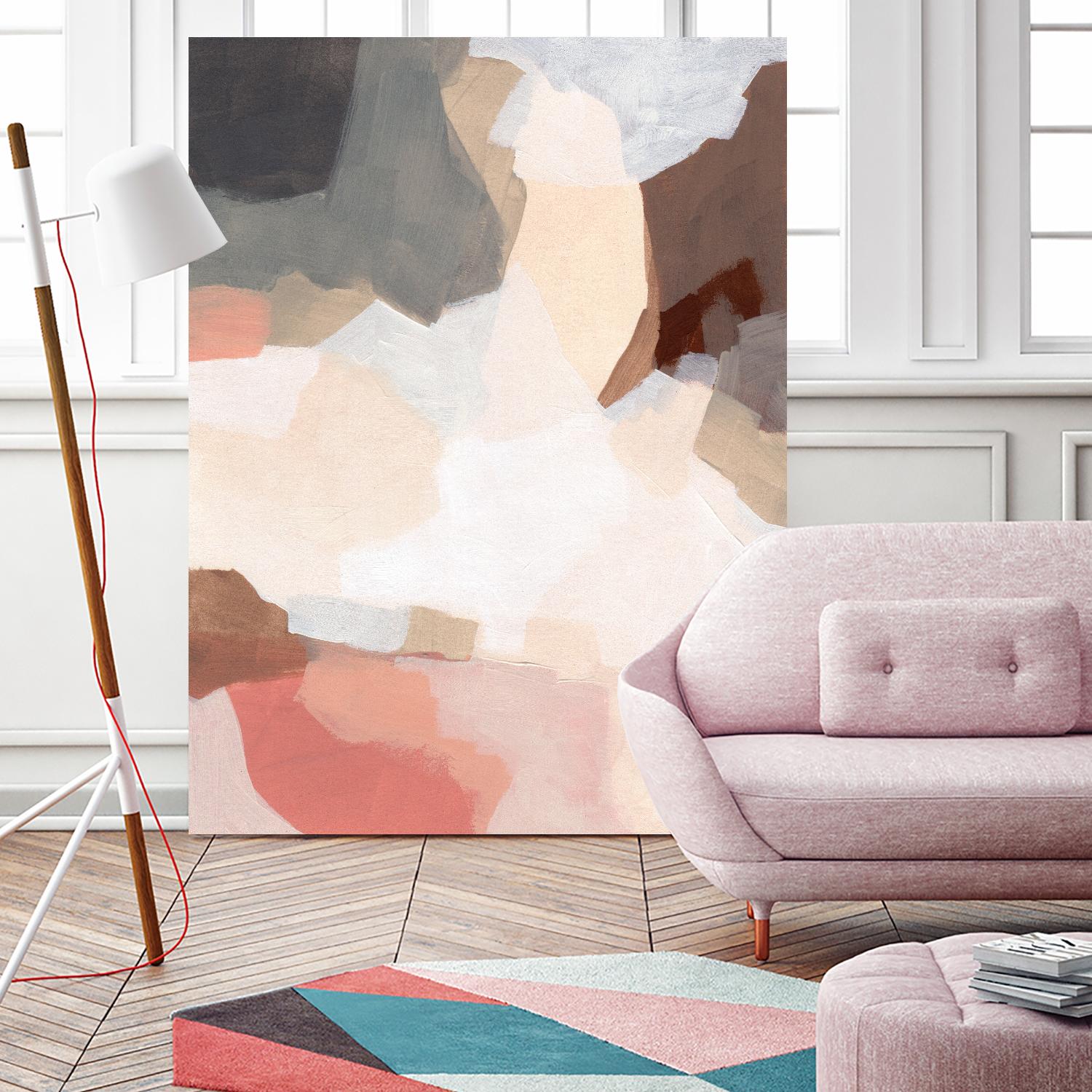 Mesa Prism II by June Vess on GIANT ART - beige abstract abstract